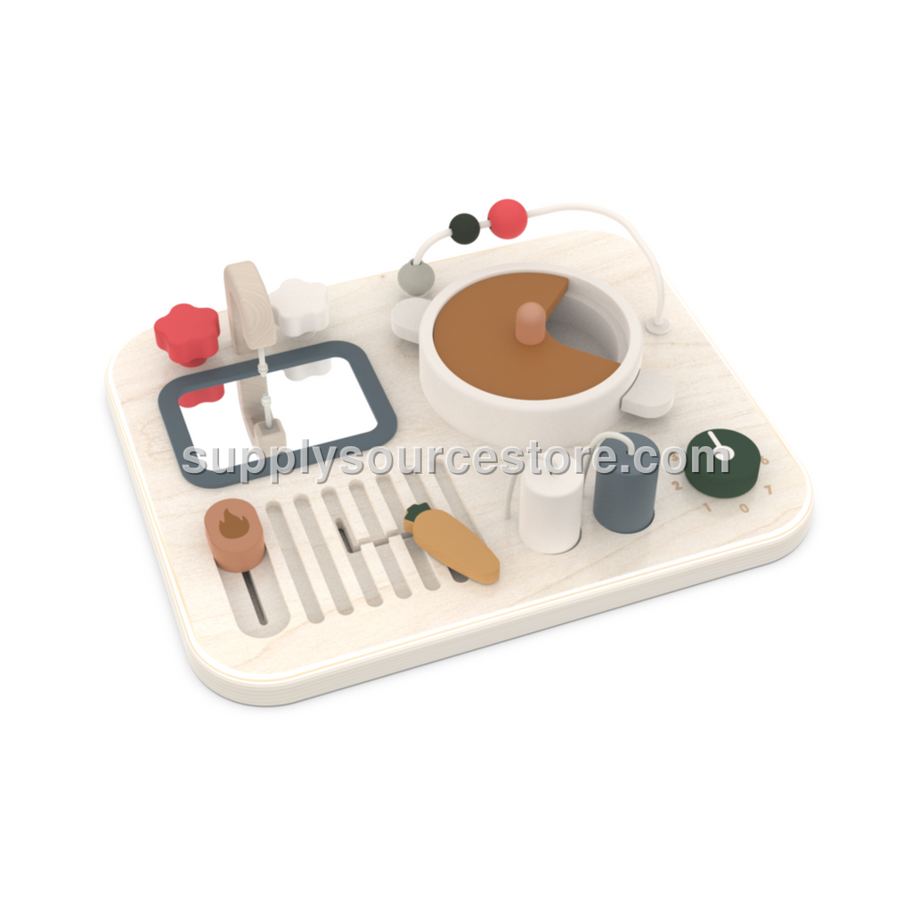 Magnus Little Chef Play Board - Sandy / Multi Mix