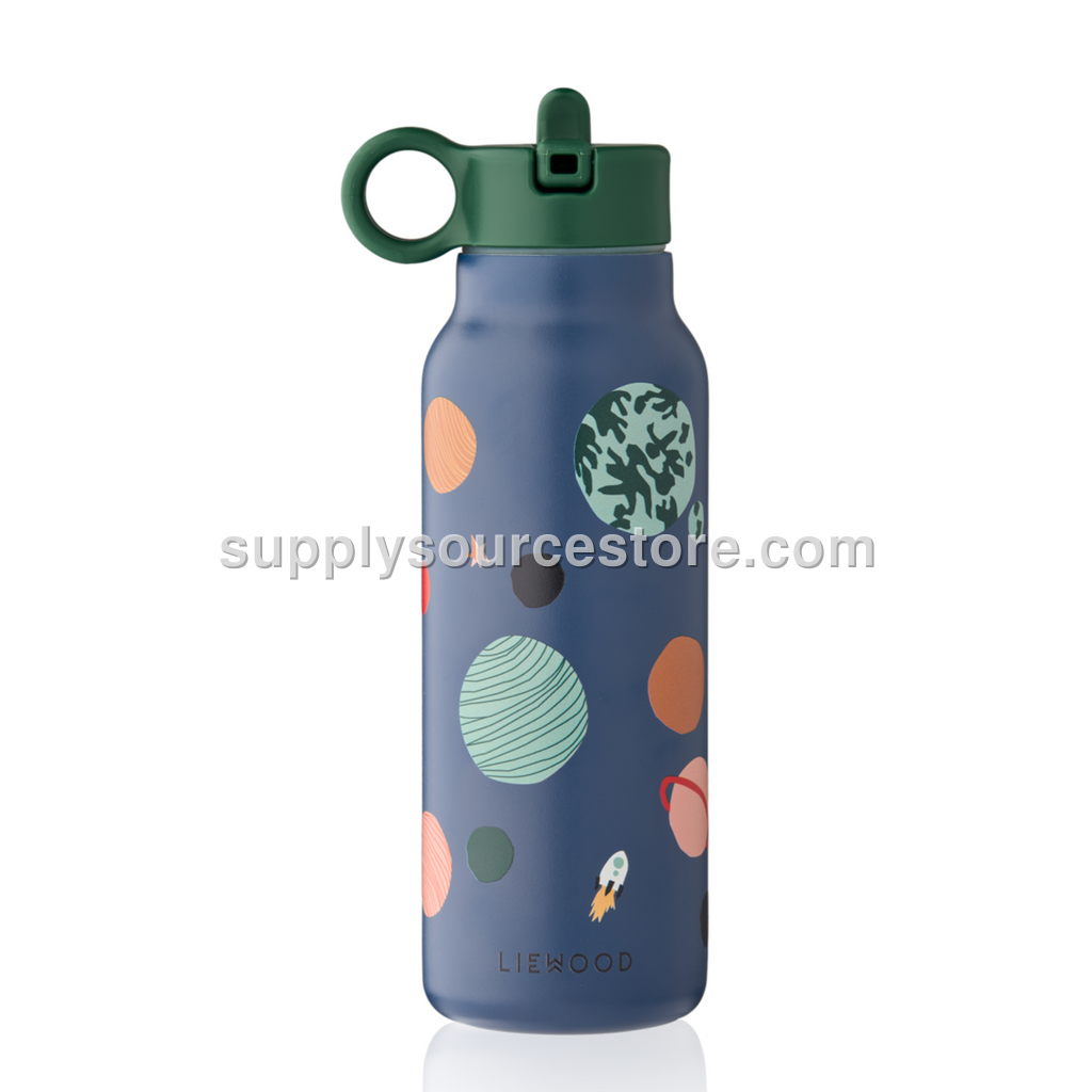 Liewood Falk Water Bottle 350ml - Universe / Classic Navy