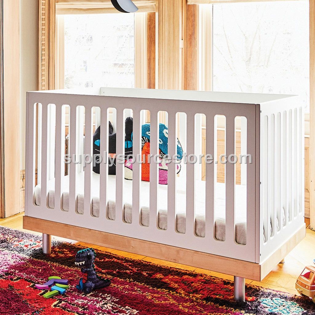 Classic Cot Bed - White/Birch