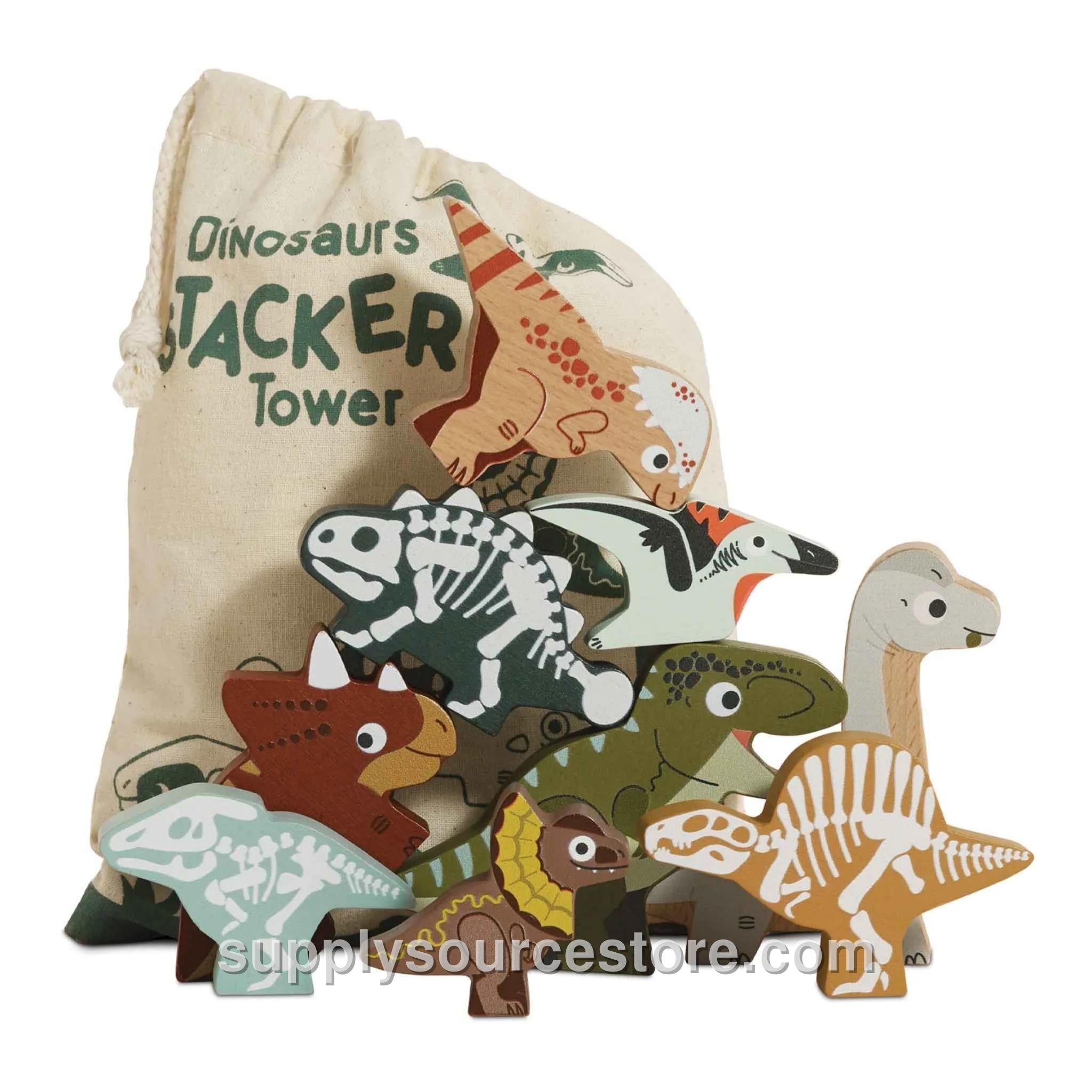 Jurassic Stacking Dinosaurs