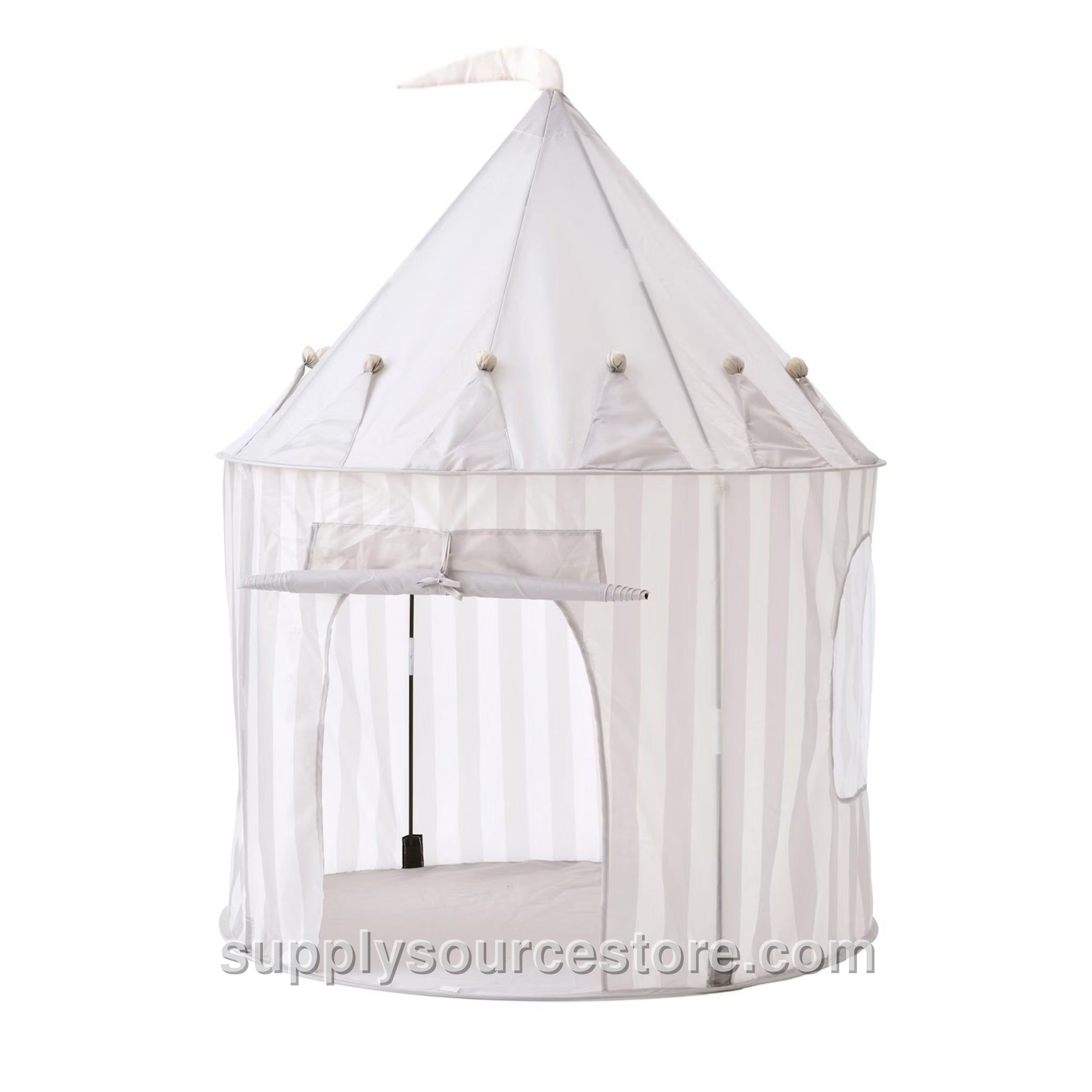 Play Tent - Stripe Grey