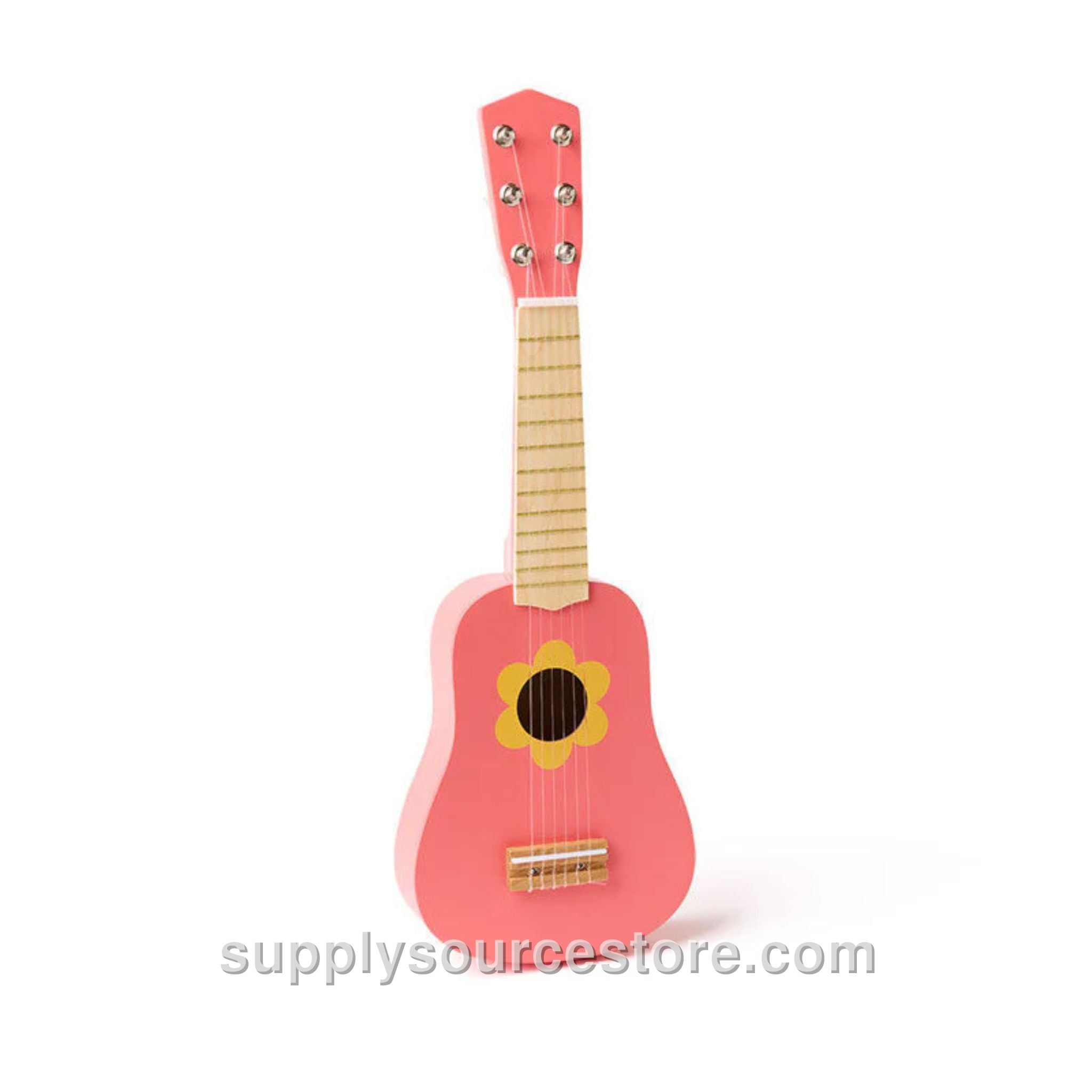 Guitar - Flower Pink