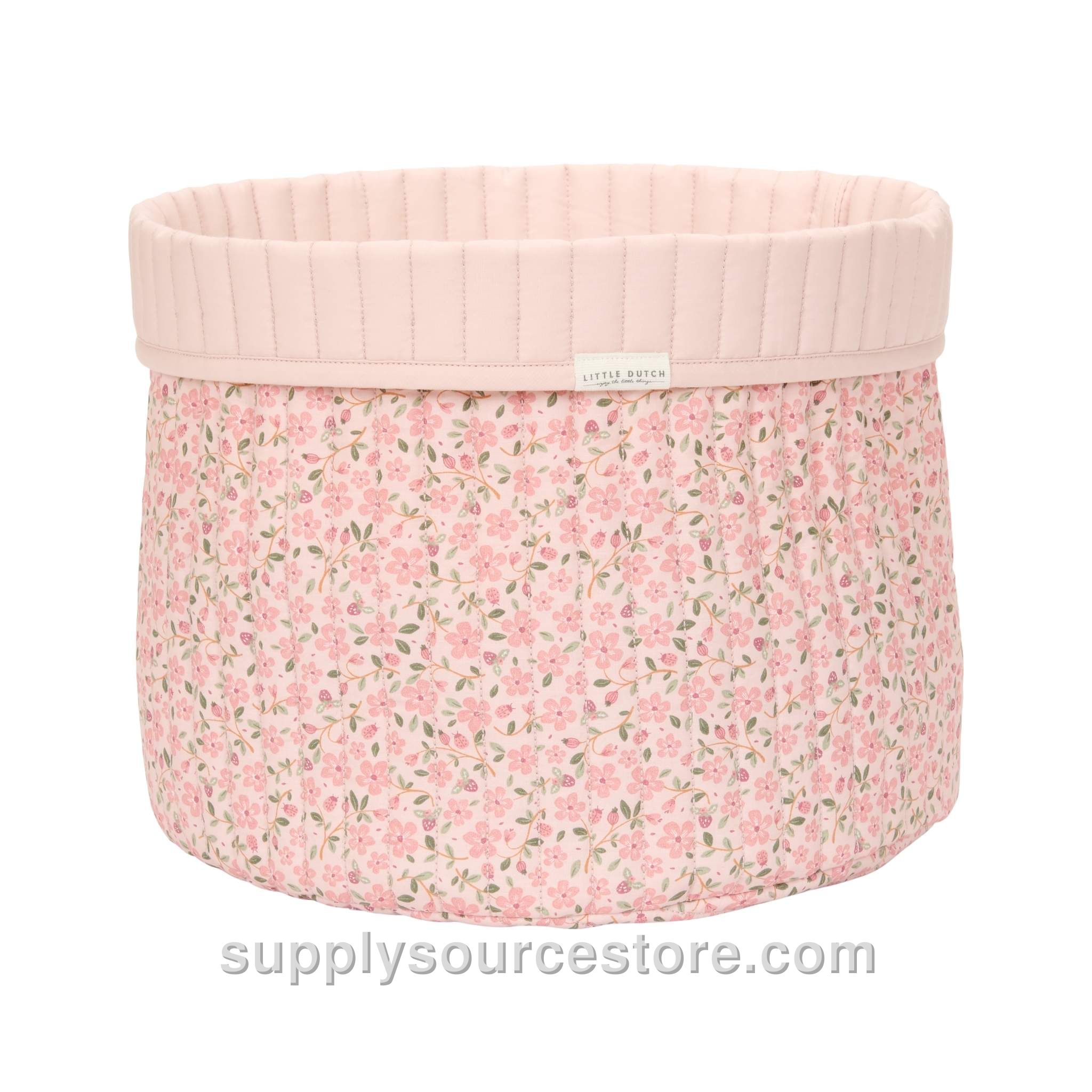 Quilted Storage Basket - Fairy Garden