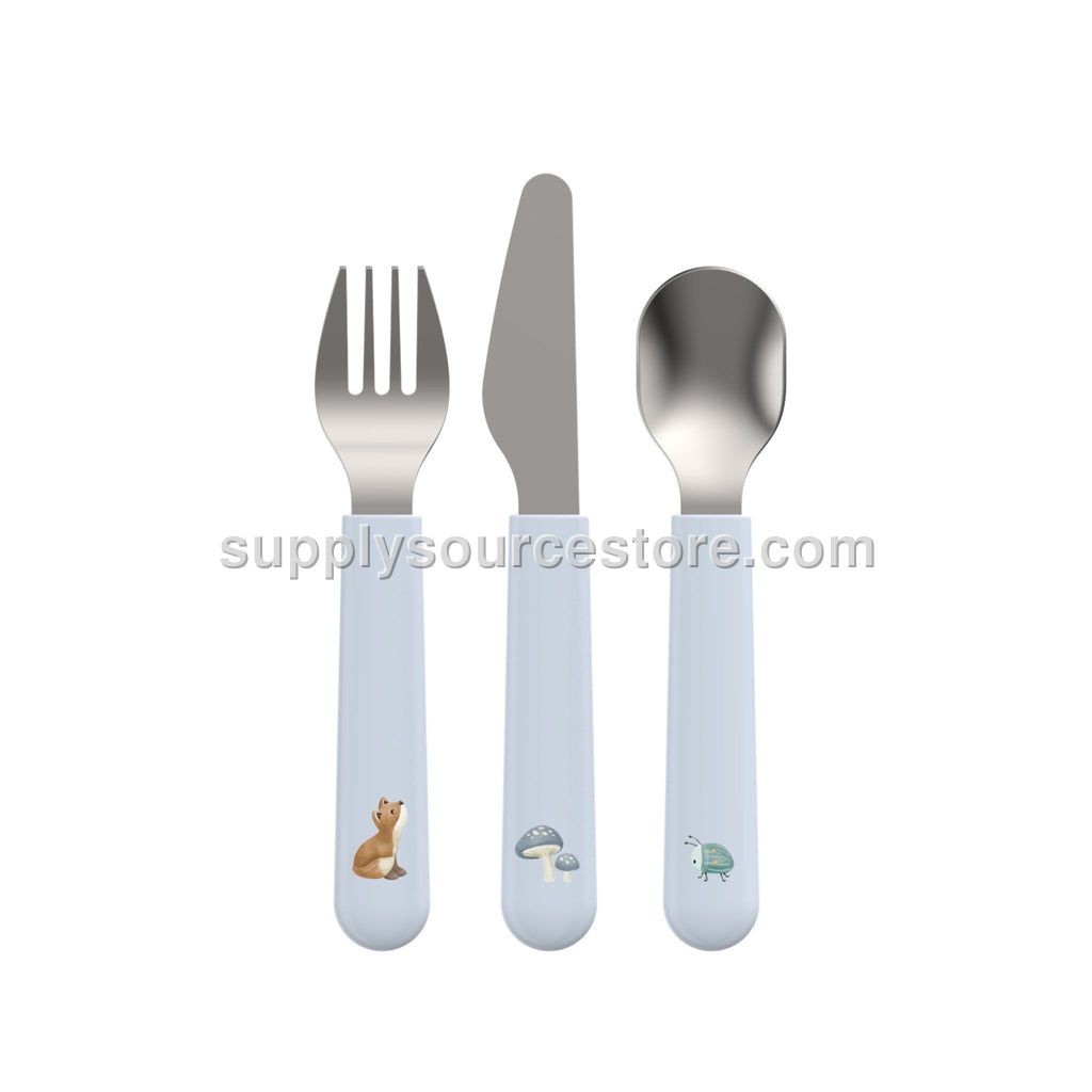 Little Dutch Mio Children's Cutlery Set - Forest Friends