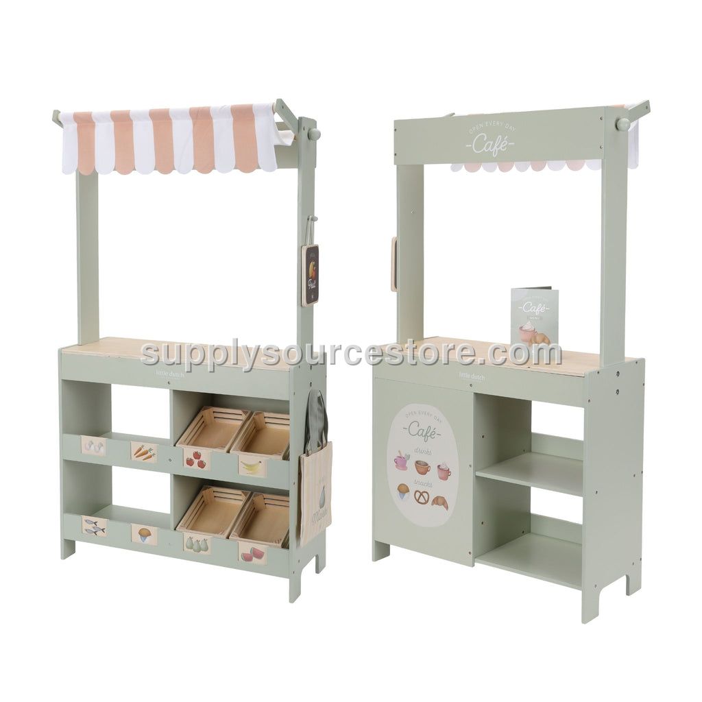 Little Dutch Wooden Market Stall & Cafe