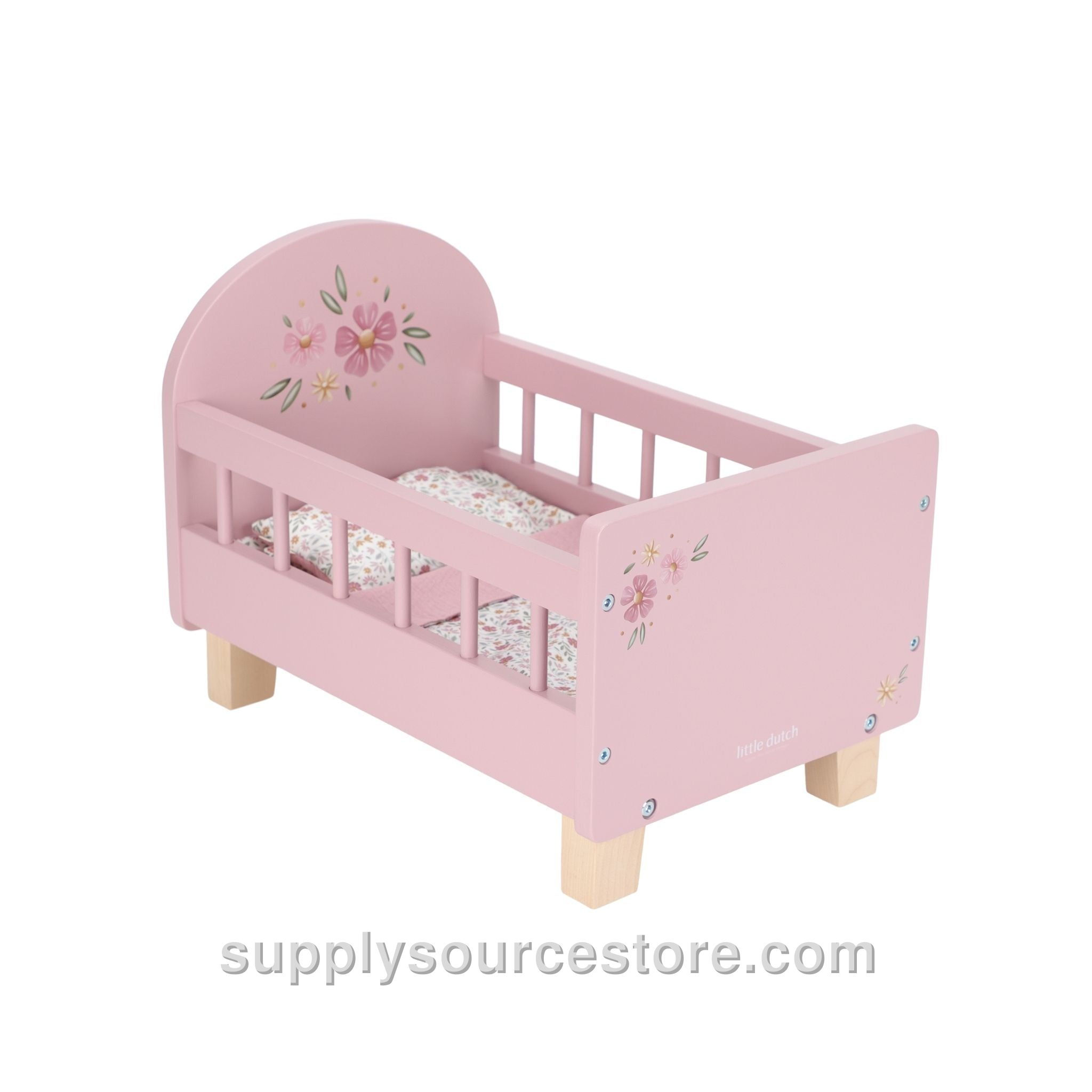 Wooden Doll Bed