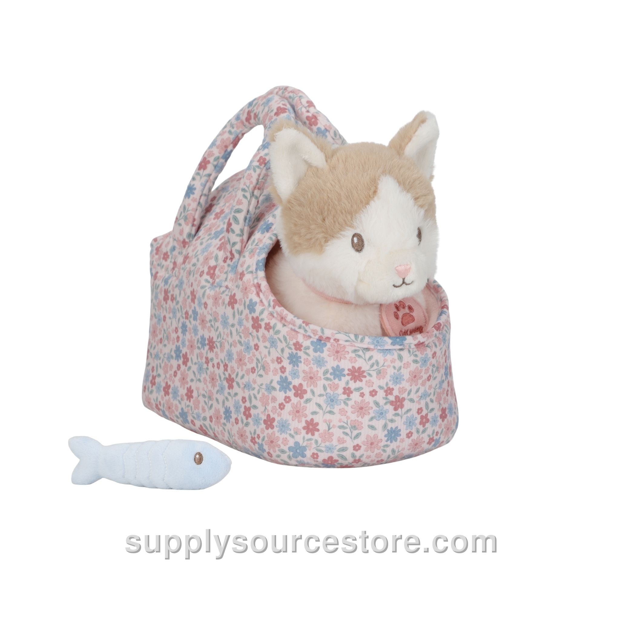 Plush Cat In Bag - Marley