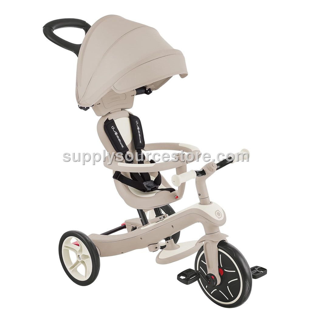 Globber Explorer Eco Trike 4 in 1 - Coconut