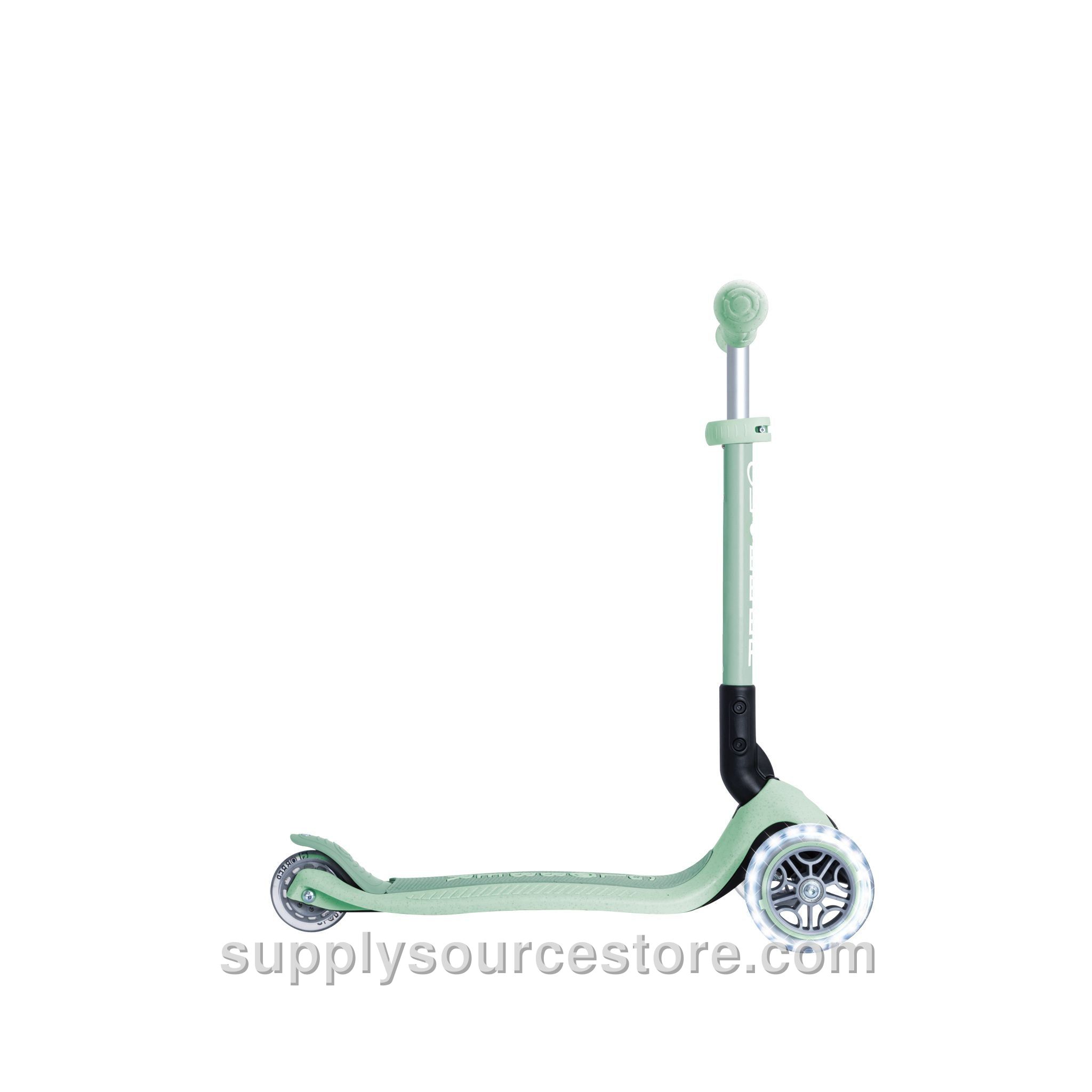 Junior Foldable Light Up Eco Scooter - Pistachio