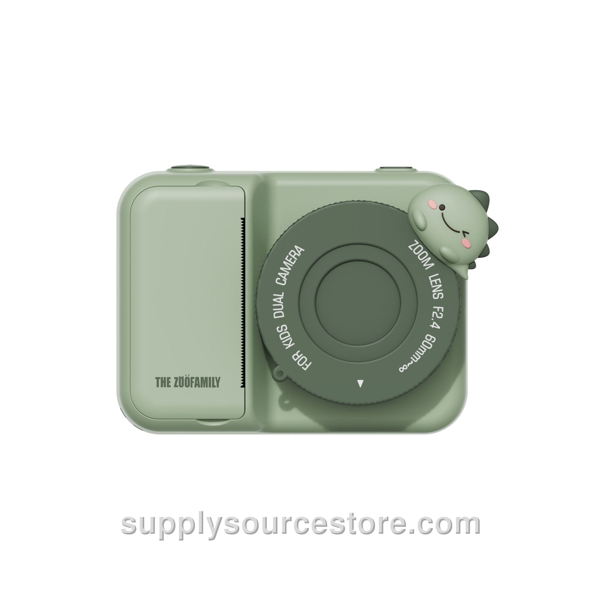 Zoo Print Digital Camera - Dino Green