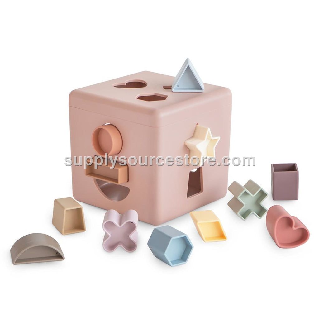 Mushie Shape Sorting Box - Petal