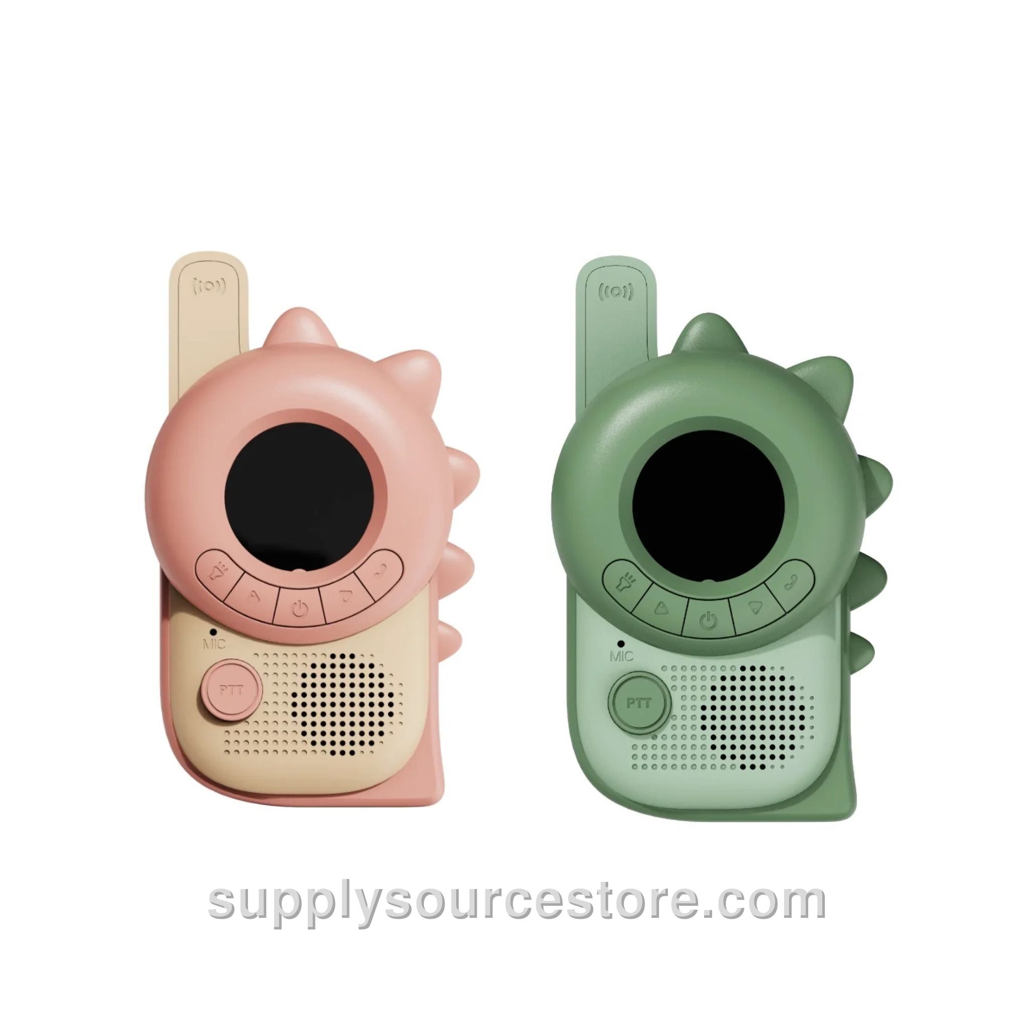 Walkie Talkie - Dino Pink/Green