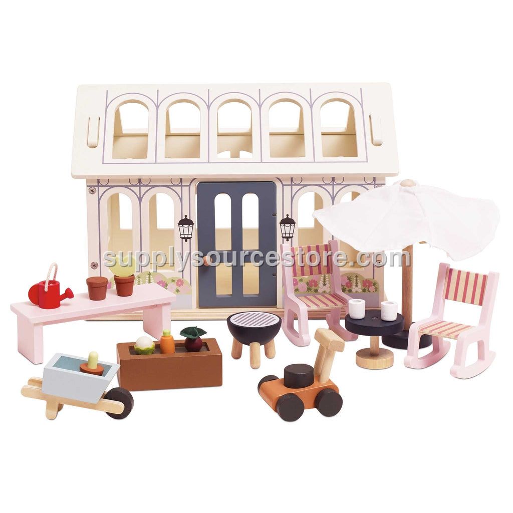 Le Toy Van Dolls House Conservatory Playset