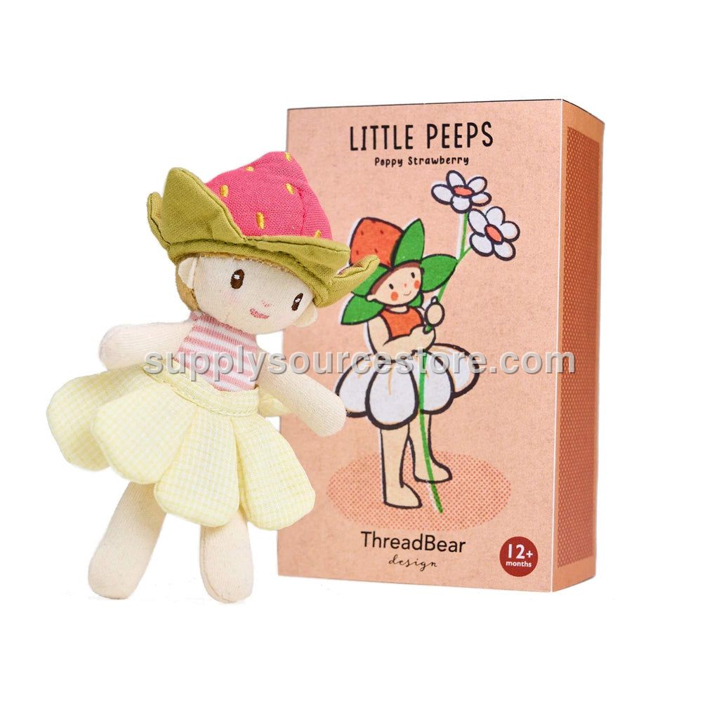 ThreadBear Little Peeps Poppy Strawberry