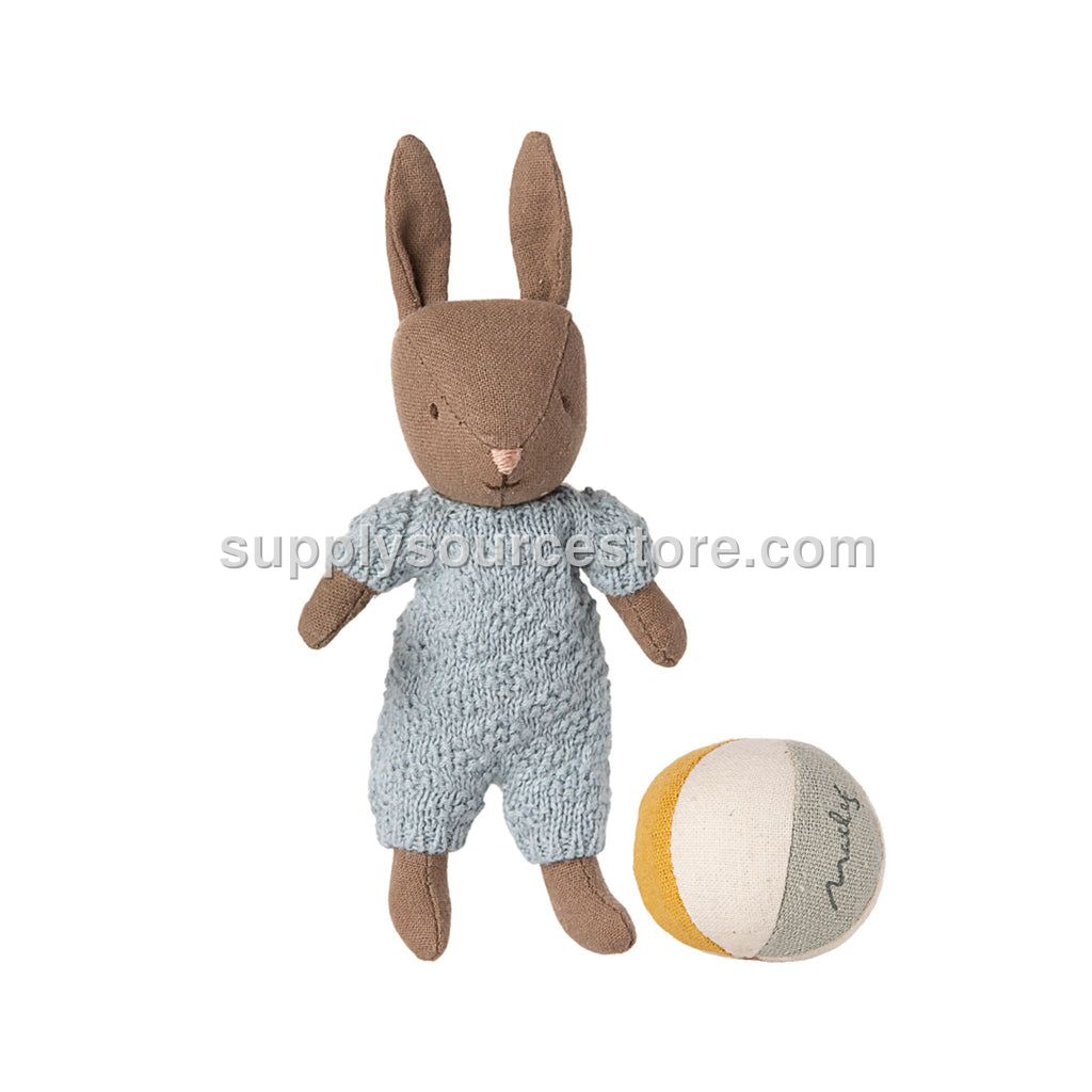 Maileg Rabbit Micro Set - Blue