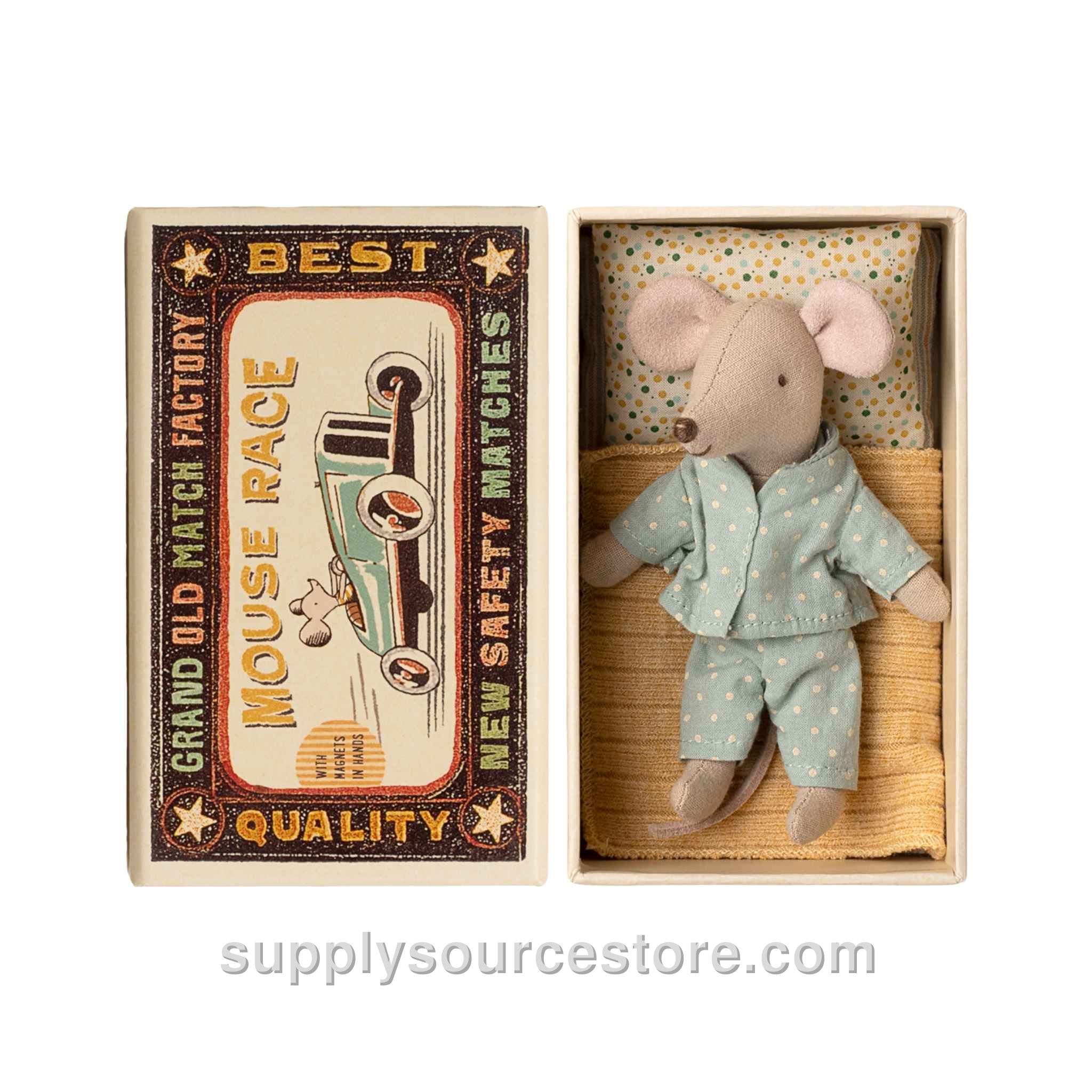 Little Brother Mouse in Matchbox