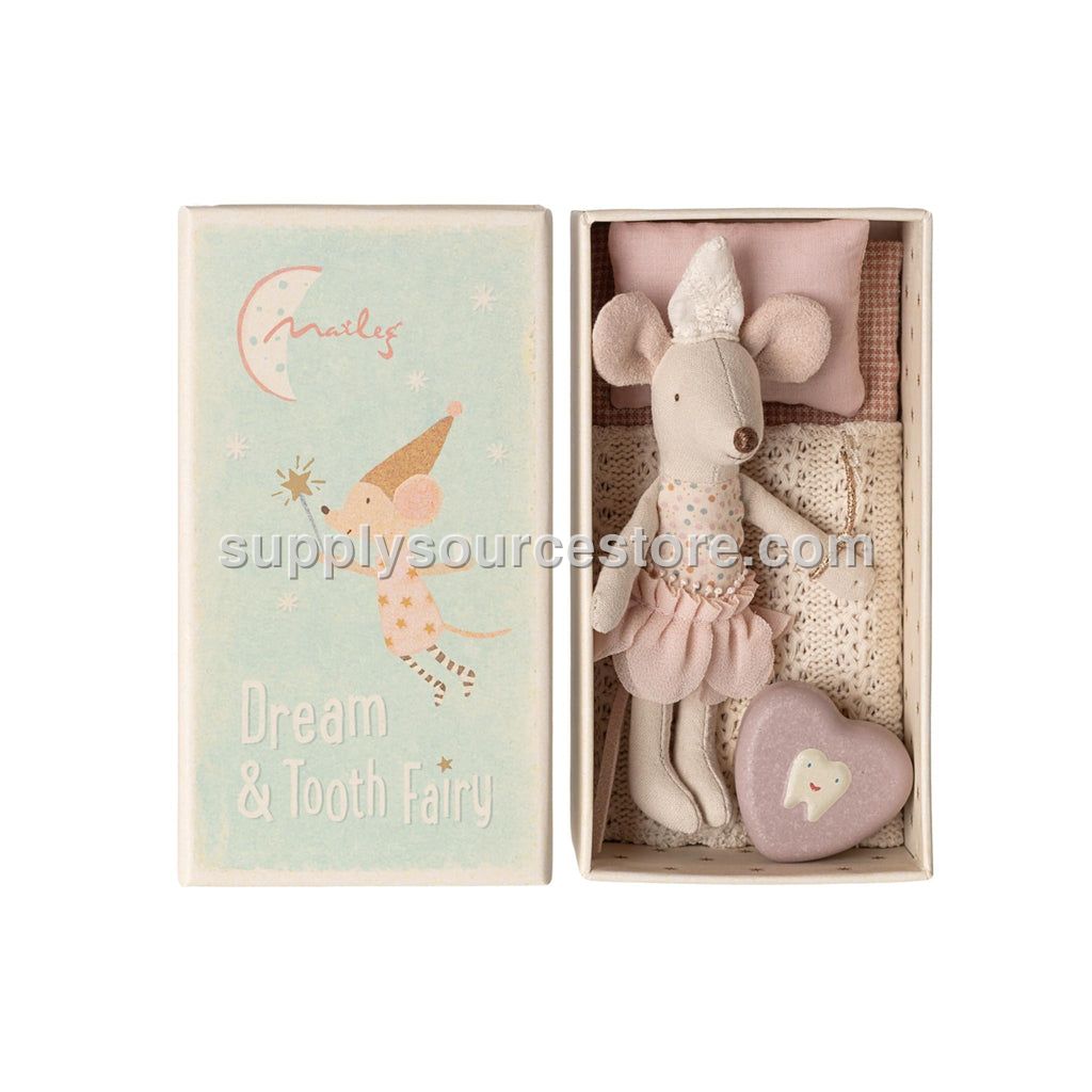 Tooth Fairy Mouse Little Sister In Matchbox