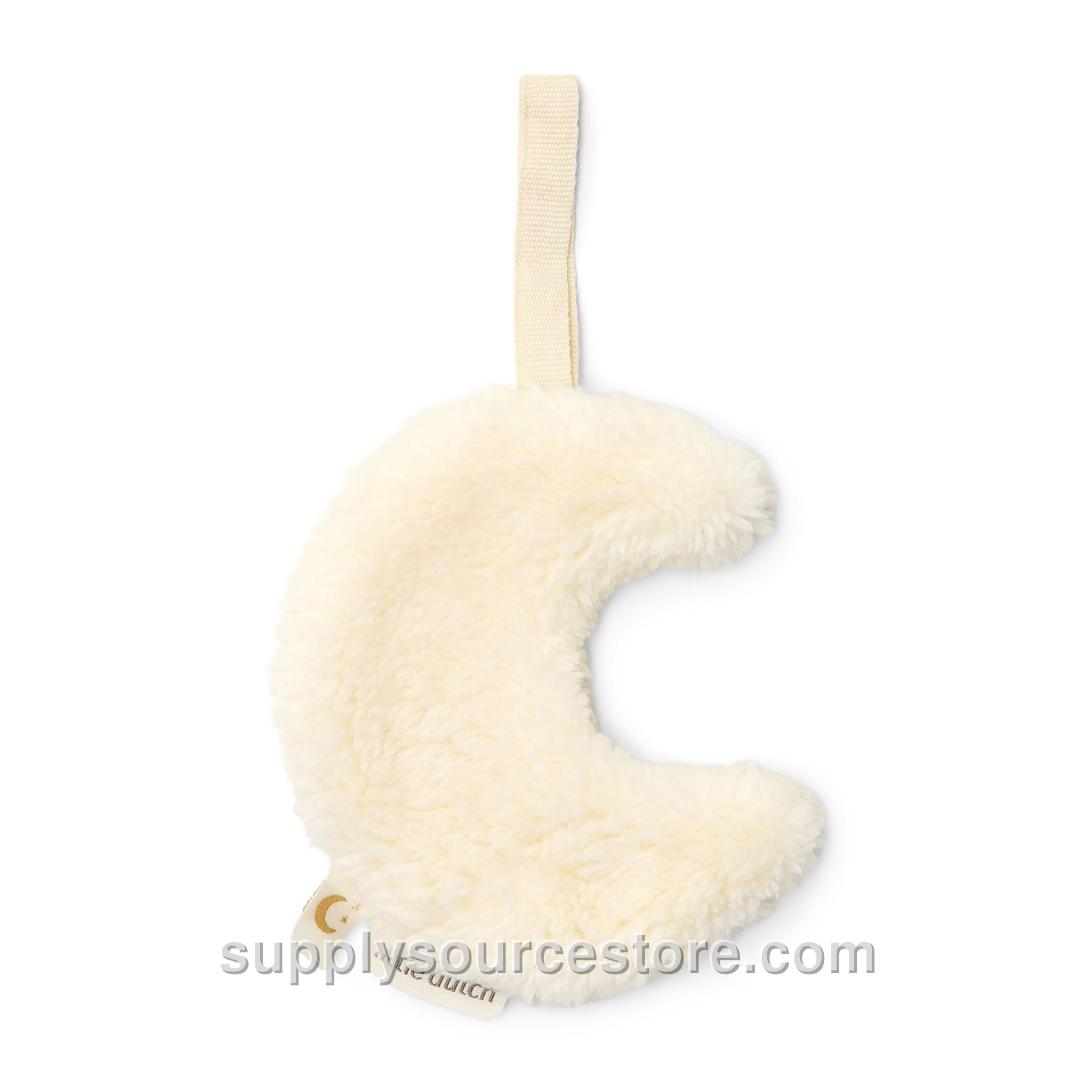 Moon Pacifier Cloth - Pure Soft White