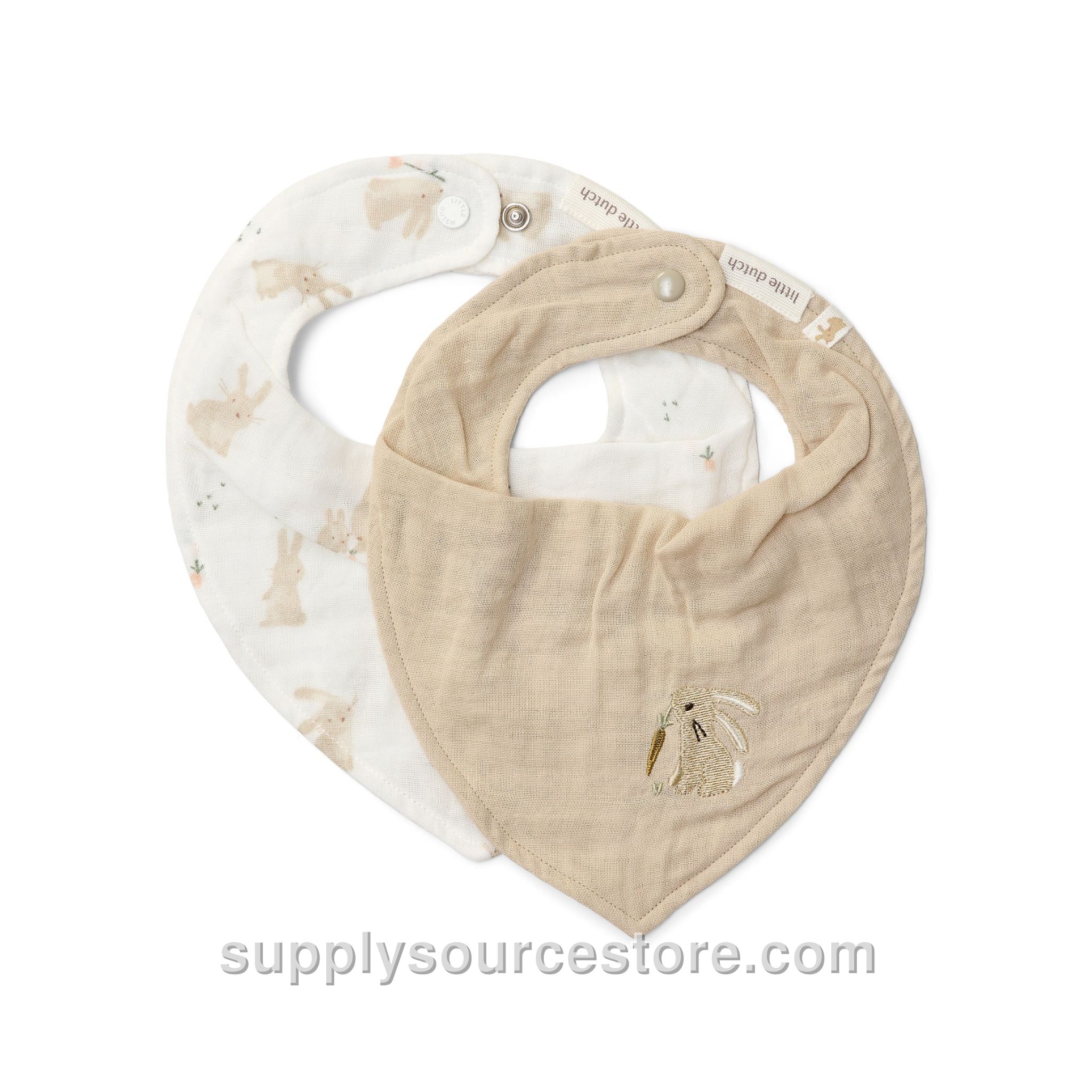 Bandana Bib Set Of 2 - Baby Bunny