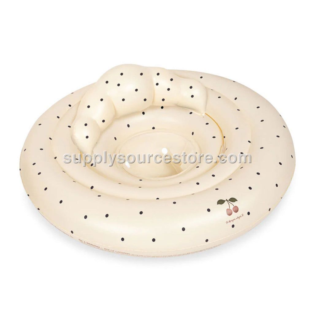 Baby Water Ring - Navy Dot