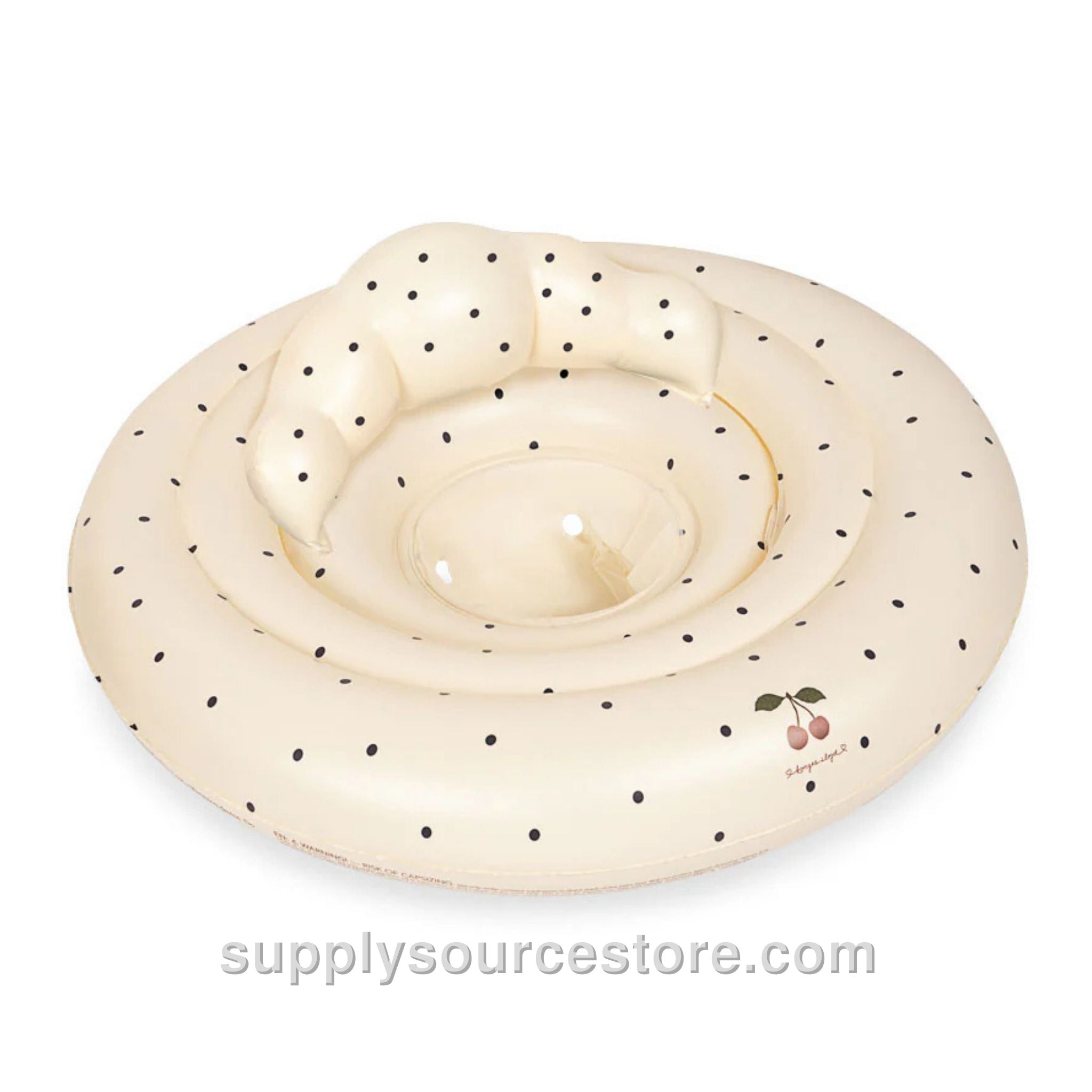 Baby Water Ring - Navy Dot