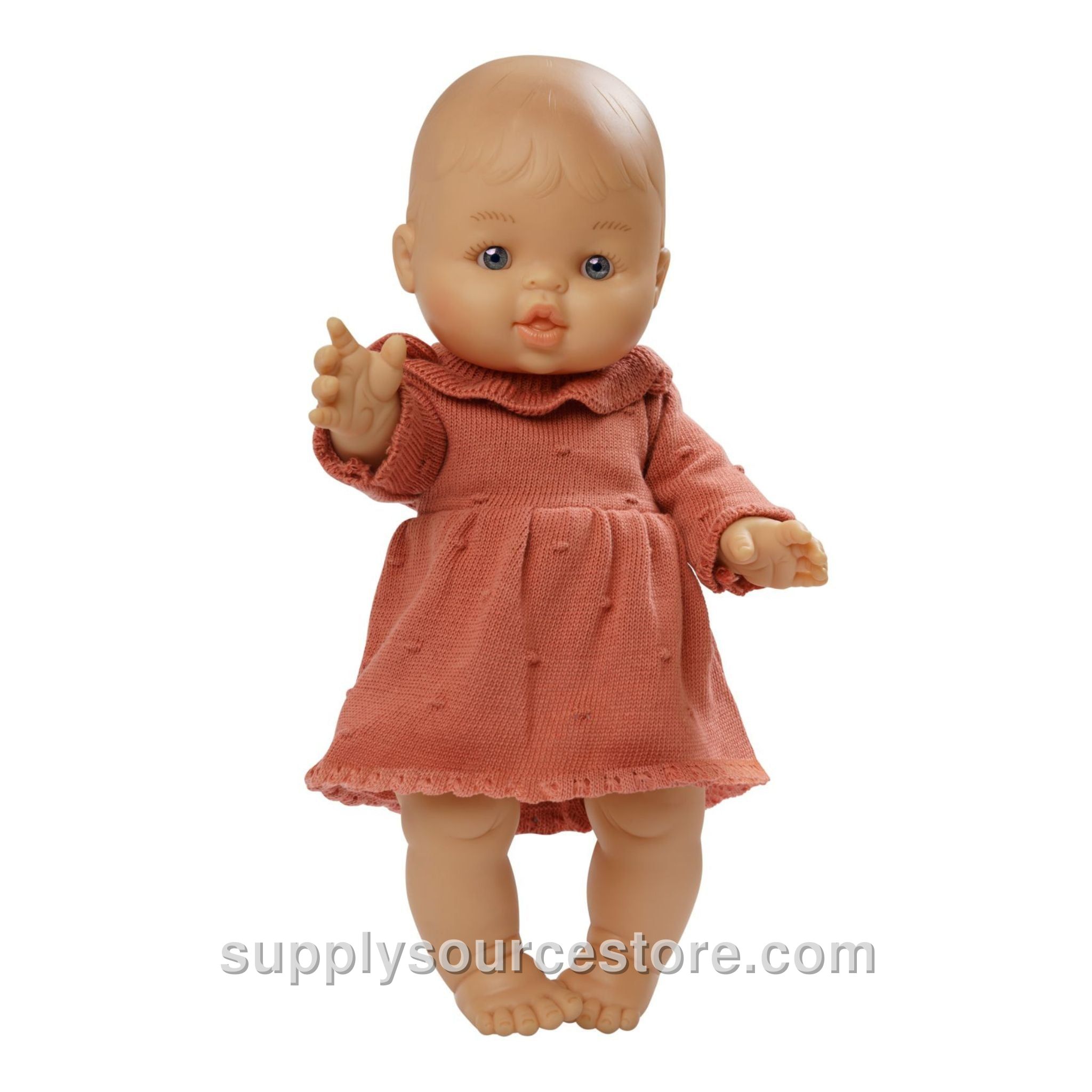 Girl Doll with Knitted Dress - 34cm (13.4 in)