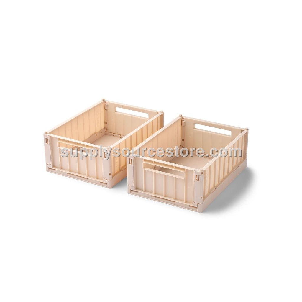Weston Small Storage Crate Set Of 2 - Apple Blossom