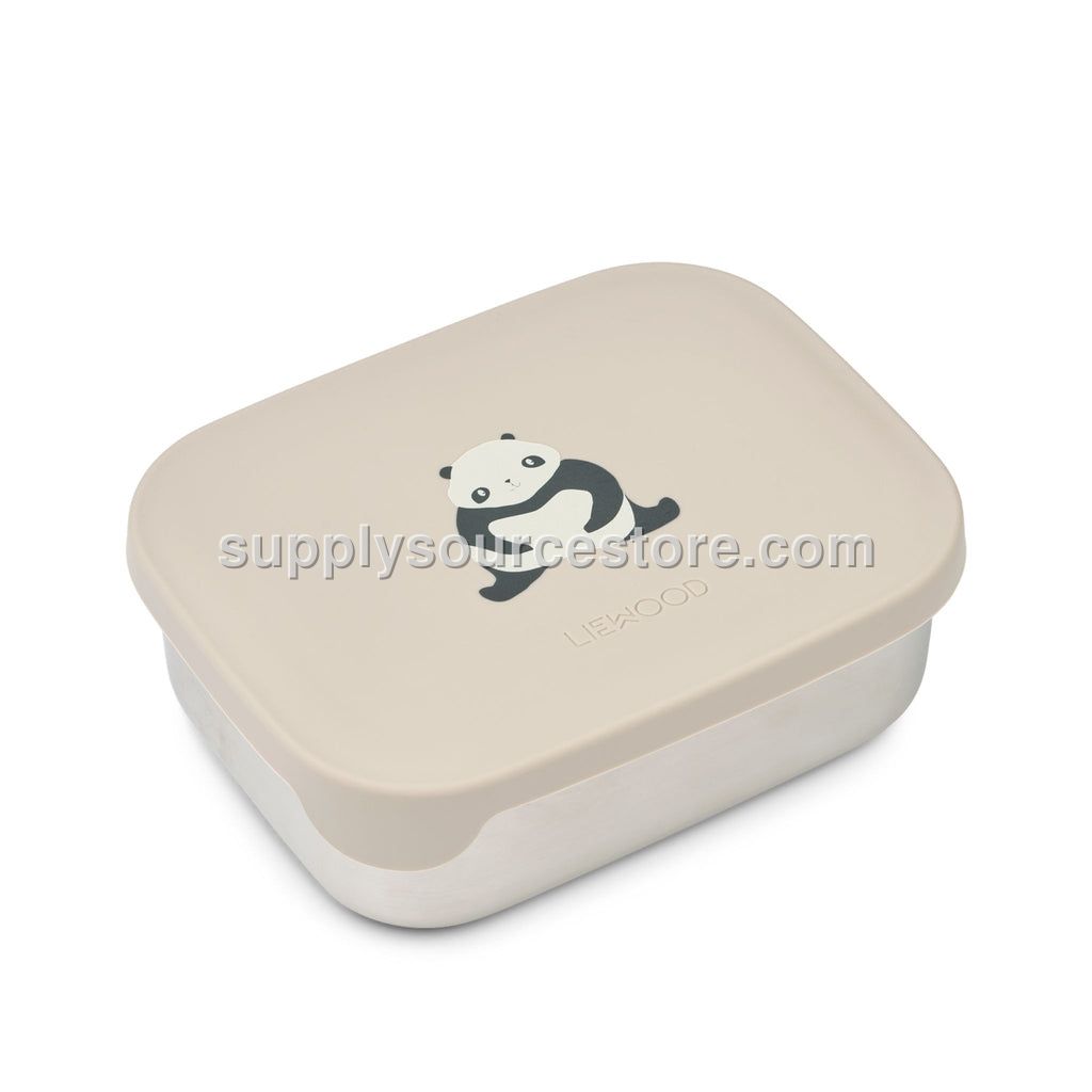 Liewood Arthur Printed Lunchbox - Panda / Sandy