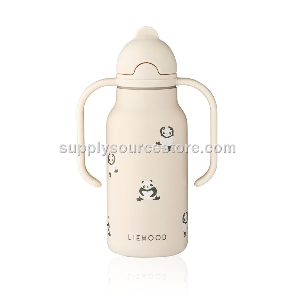 Liewood Kimmie Water Bottle 250ml - Mini Panda / Sandy