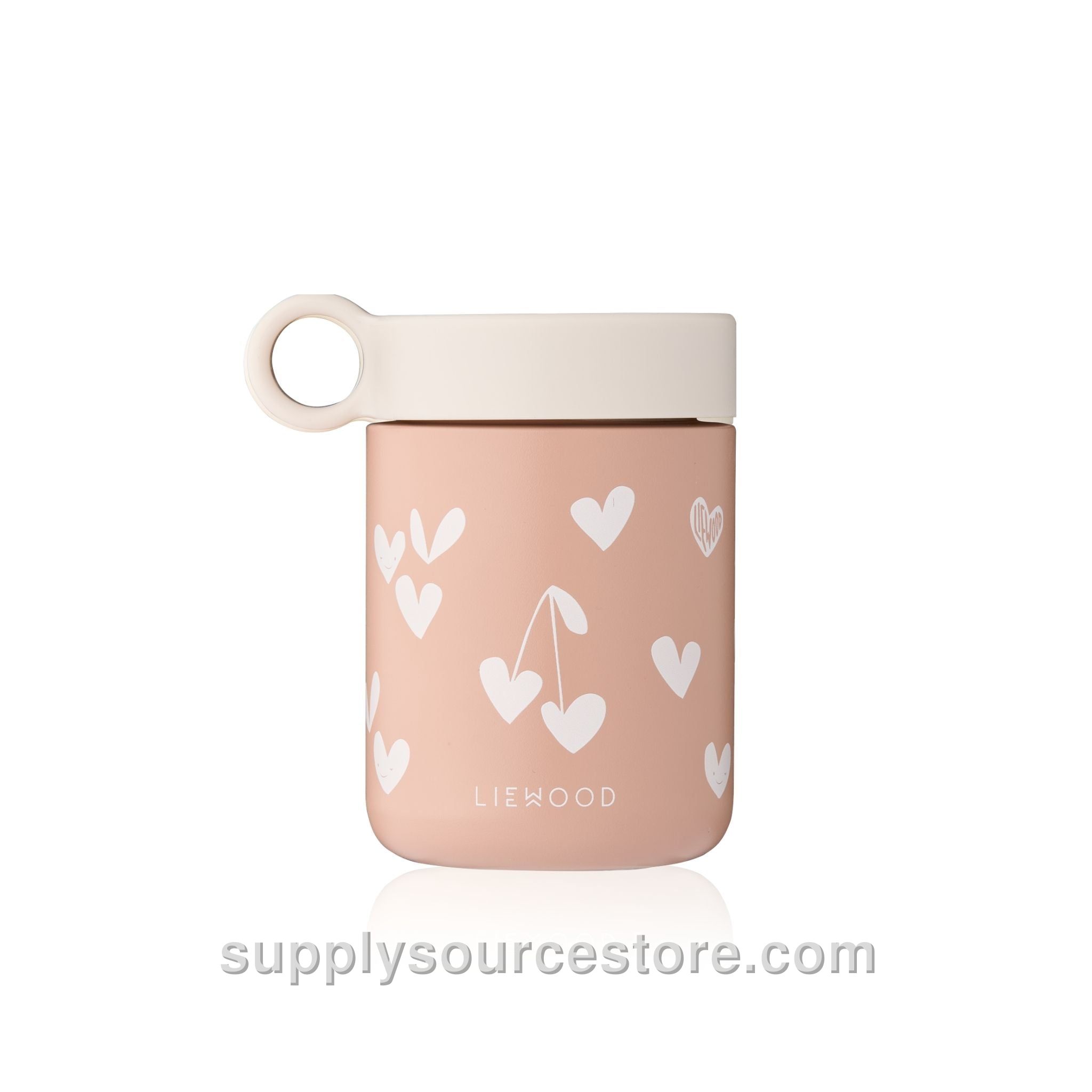 Kiani Printed Food Jar - Sweethearts / Pale Tuscany