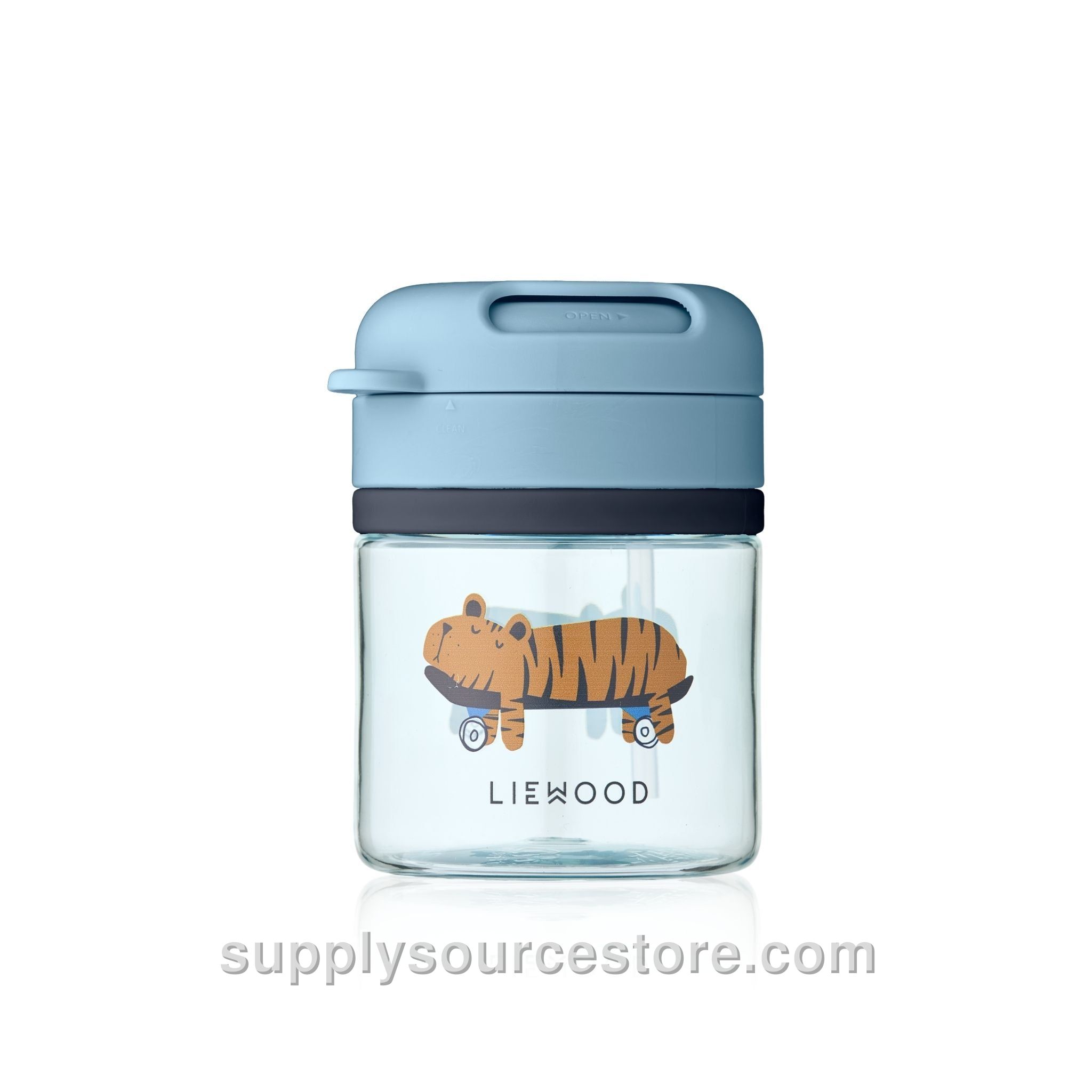 Pavia Straw Cup 280ml - Fun / Beach Blue
