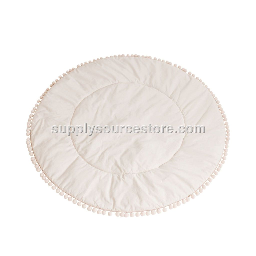 MiniCamp Pom Pom Playmat - Ecru