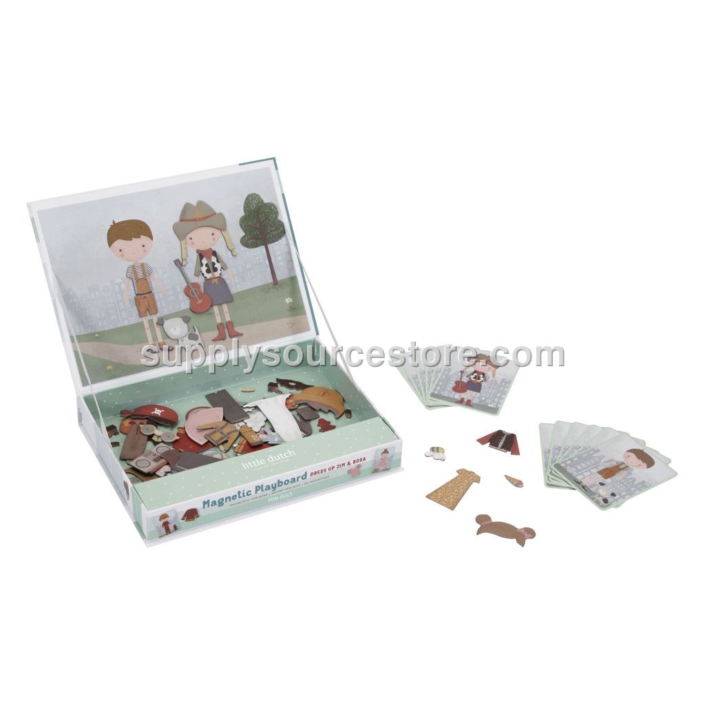 Little Dutch Magnetic Playboard Jim & Rosa