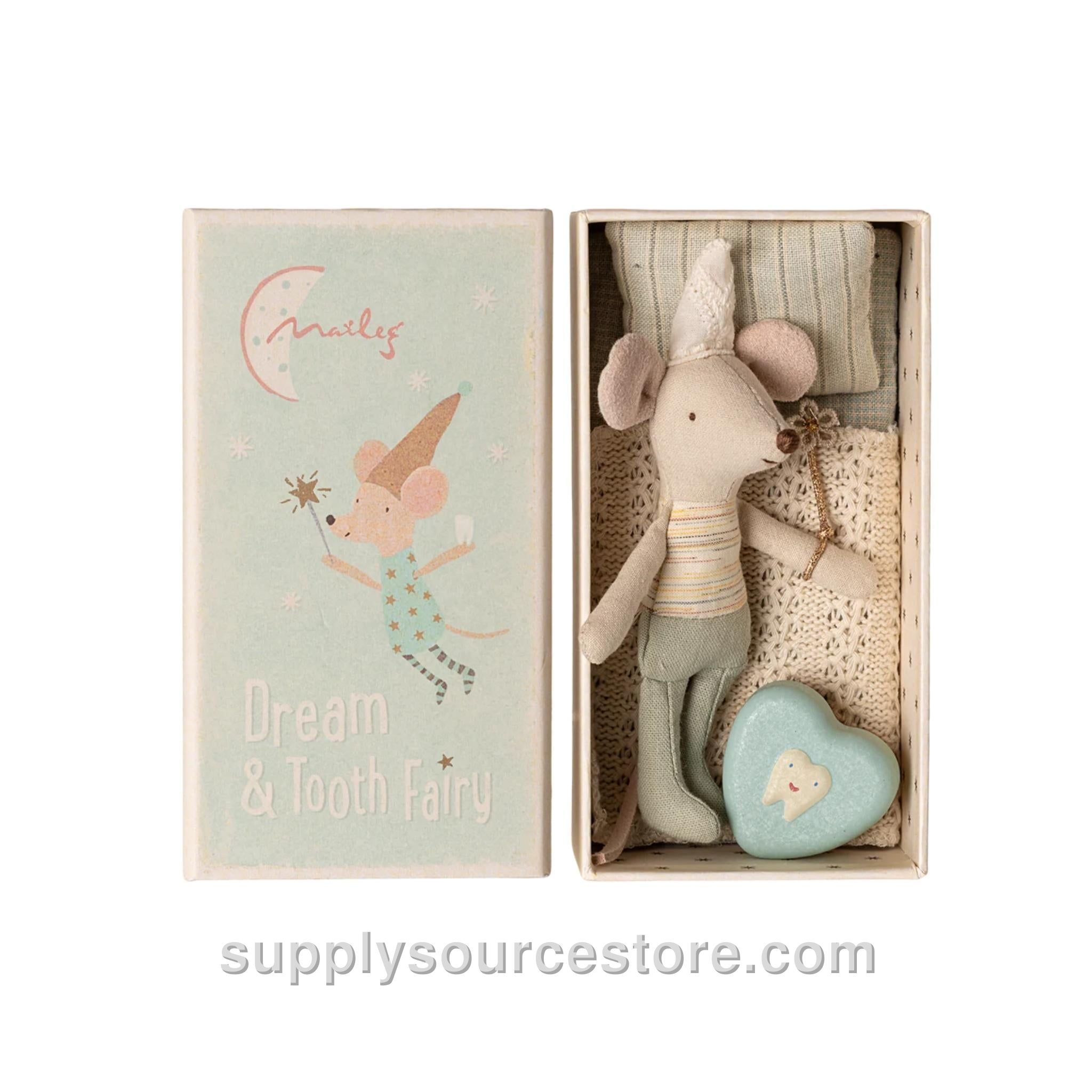 Tooth Fairy Mouse Little Brother in Matchbox