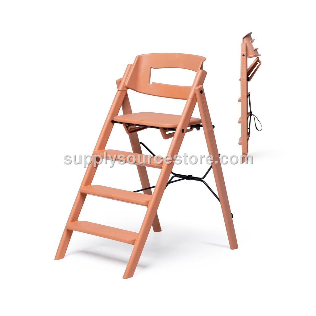 Klapp Recycled High Chair - Terracotta Pink