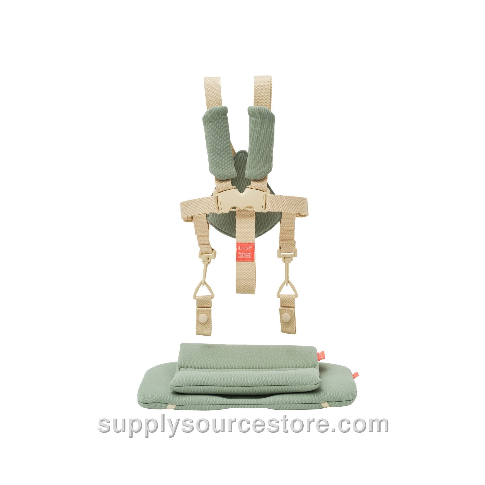 Klapp Jr. Harness & Cushion Set - Mineral Green