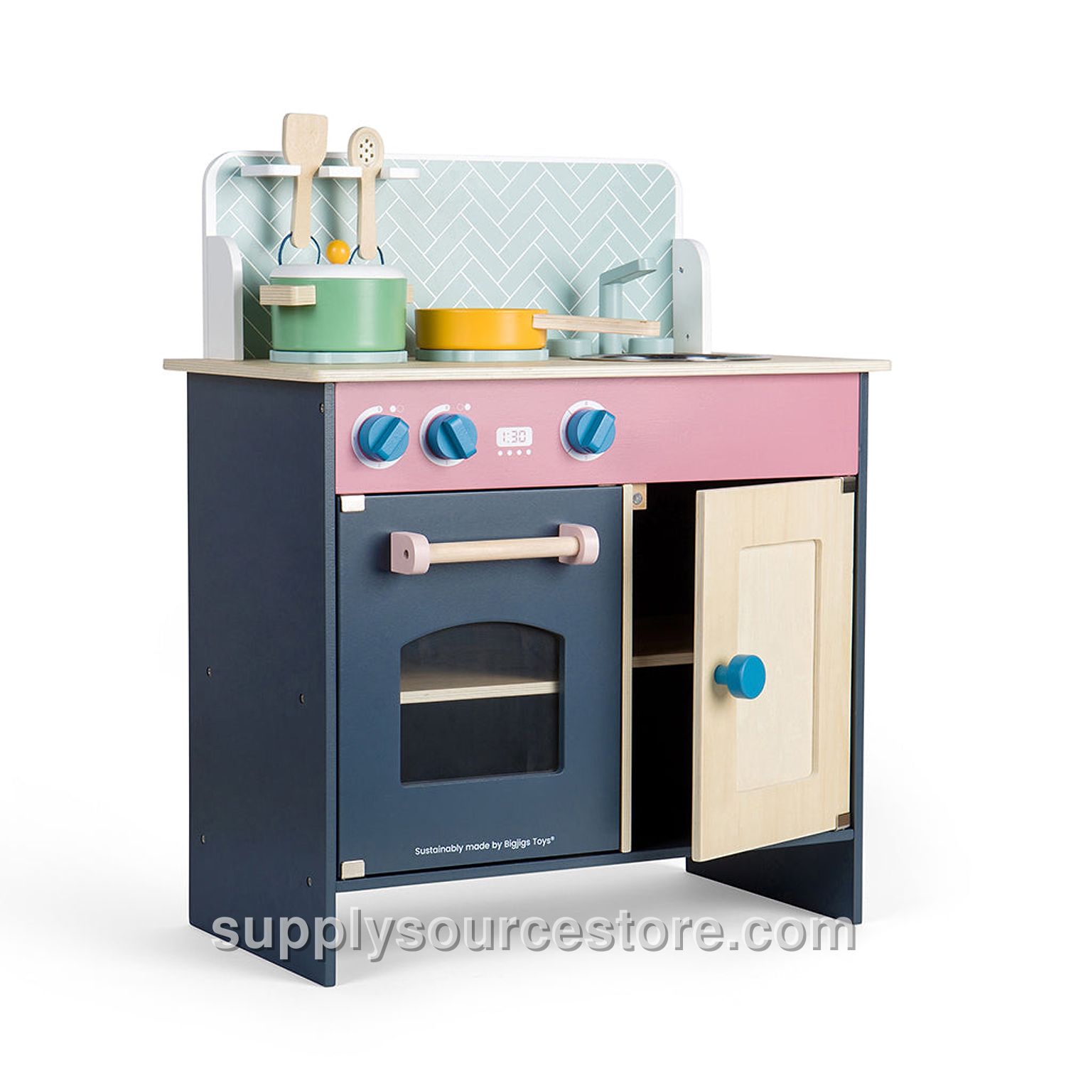 Simply Scandi Wooden Play Kitchen