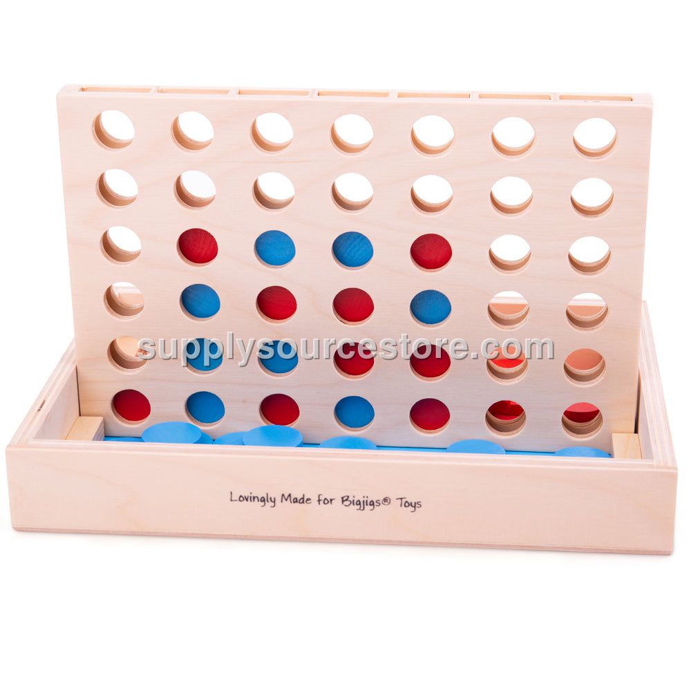 Bigjigs Toys Four in a Row Game