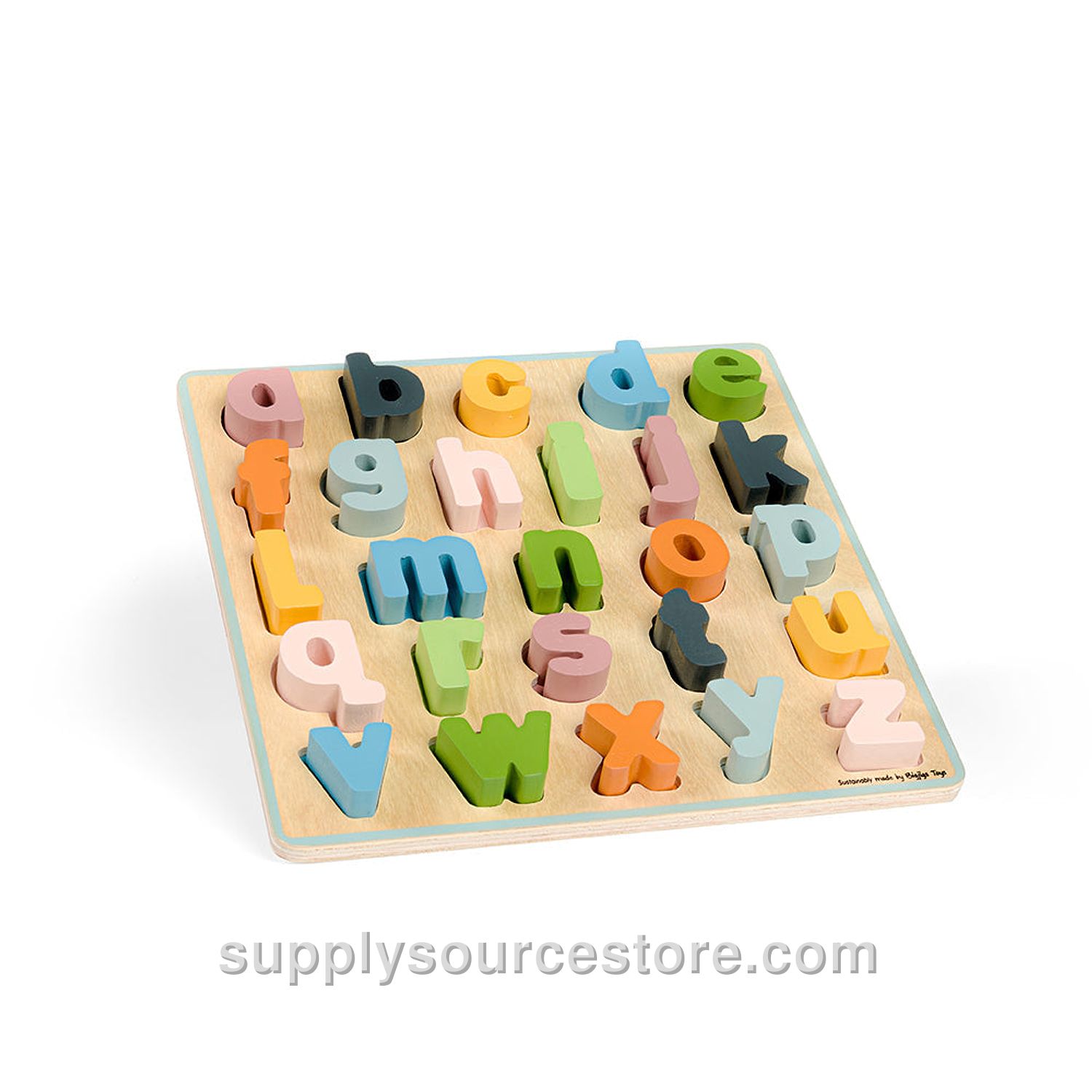 Lowercase Alphabet Puzzle - Scandi