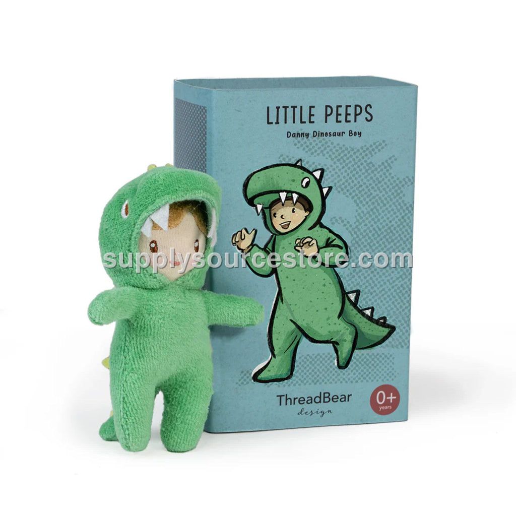 ThreadBear Design Little Peeps Danny Dinosaur