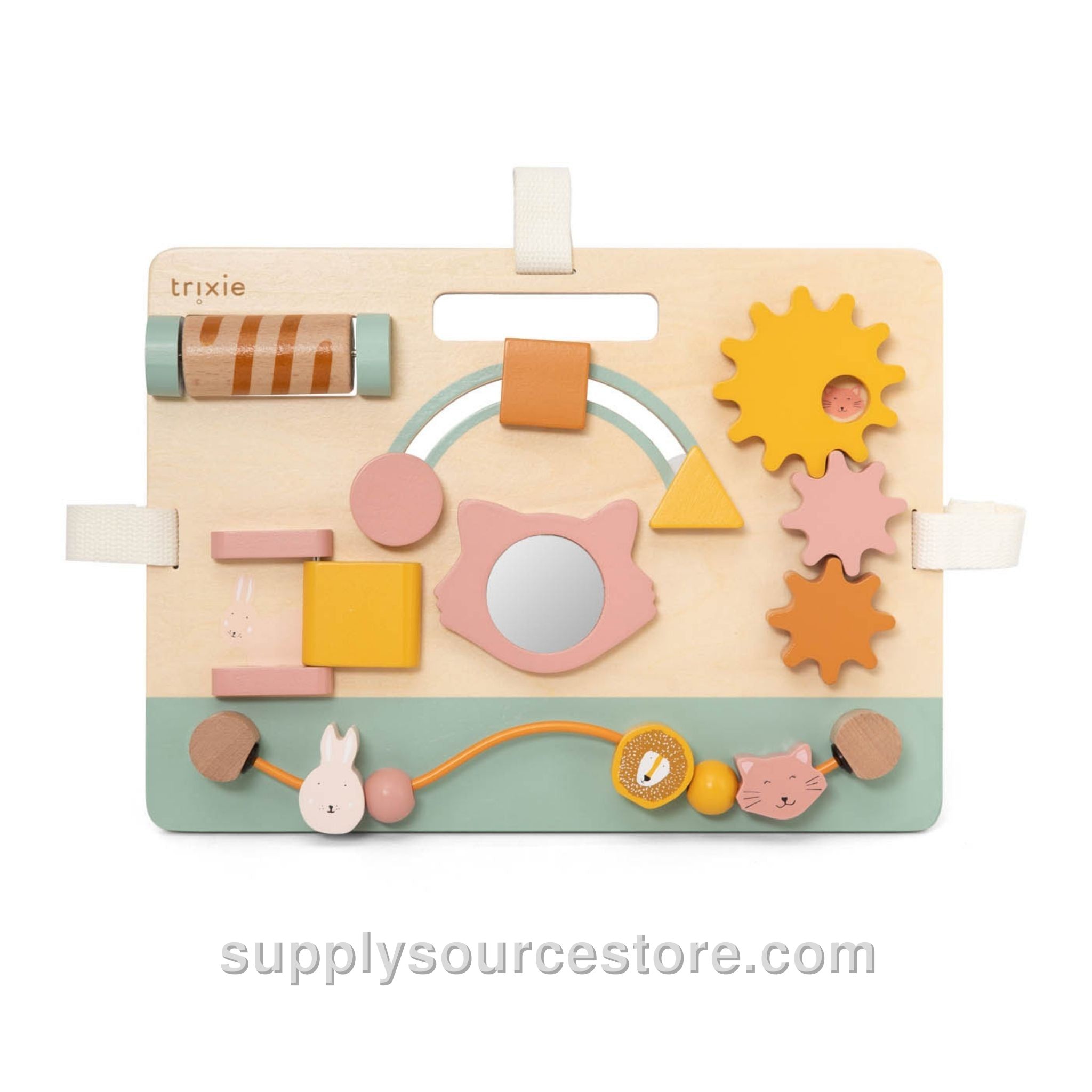 Wooden Activity Panel - Mrs. Cat
