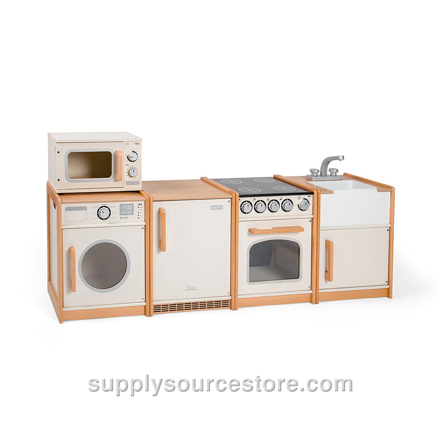 White Play Kitchen Bundle