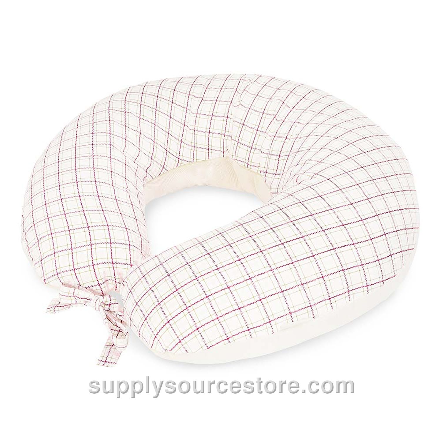 Nursing Pillow - Pink Check
