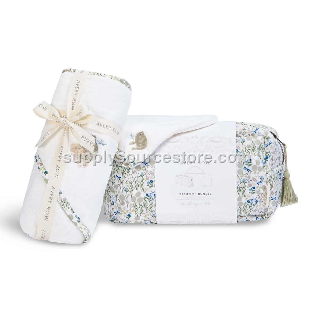 Avery Row Bathtime Bundle New Baby Gift Set - Riverbank