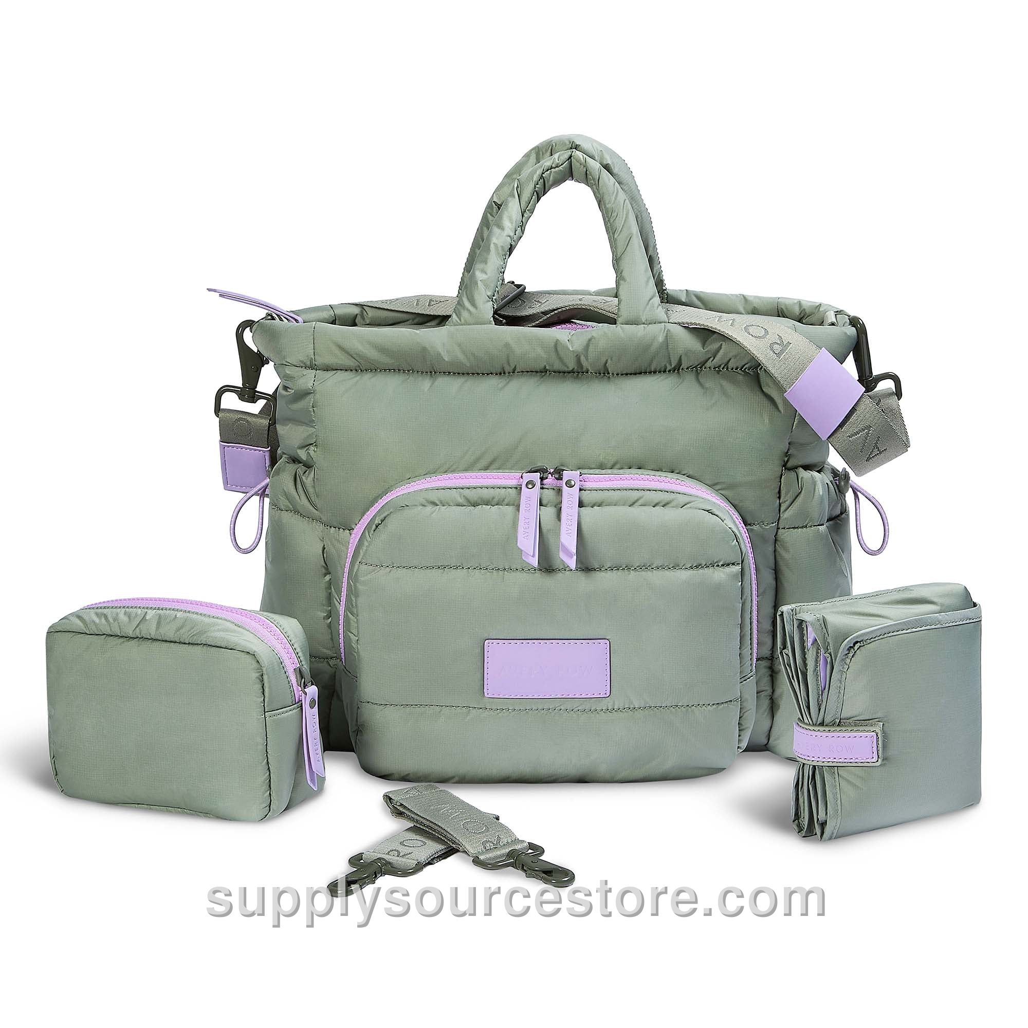 Baby Changing Tote Bag - Olive