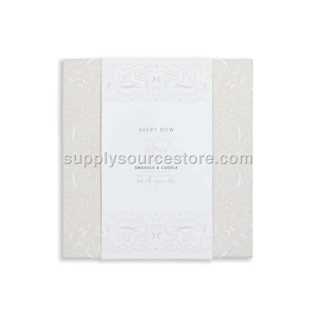 Avery Row Swaddle & Cuddle New Baby Gift Set - Riverbank