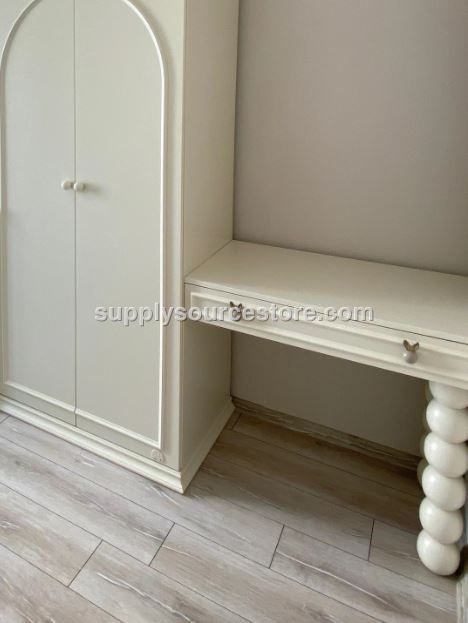 Flora Series Elegant Children's Study Desk - Rabbit Handled