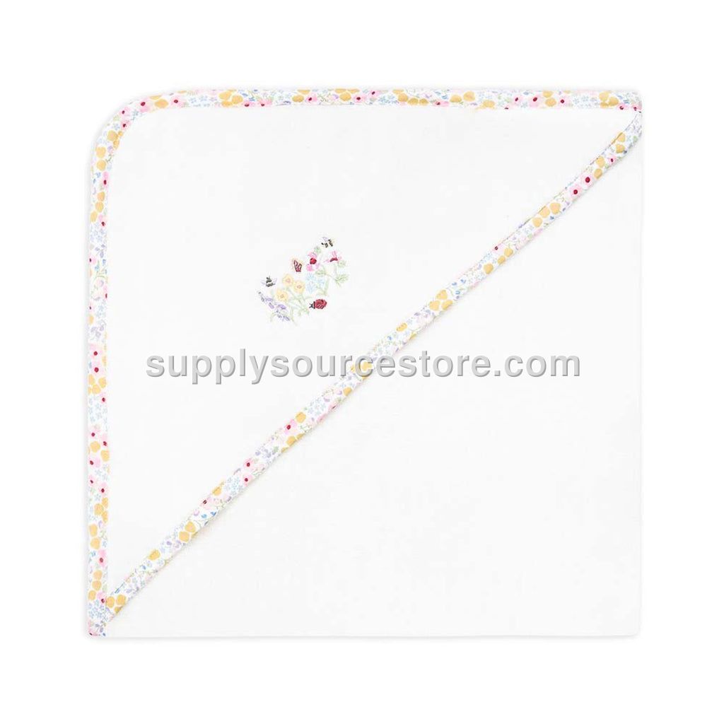 Avery Row Hooded Baby Towel - Wildflower Garden