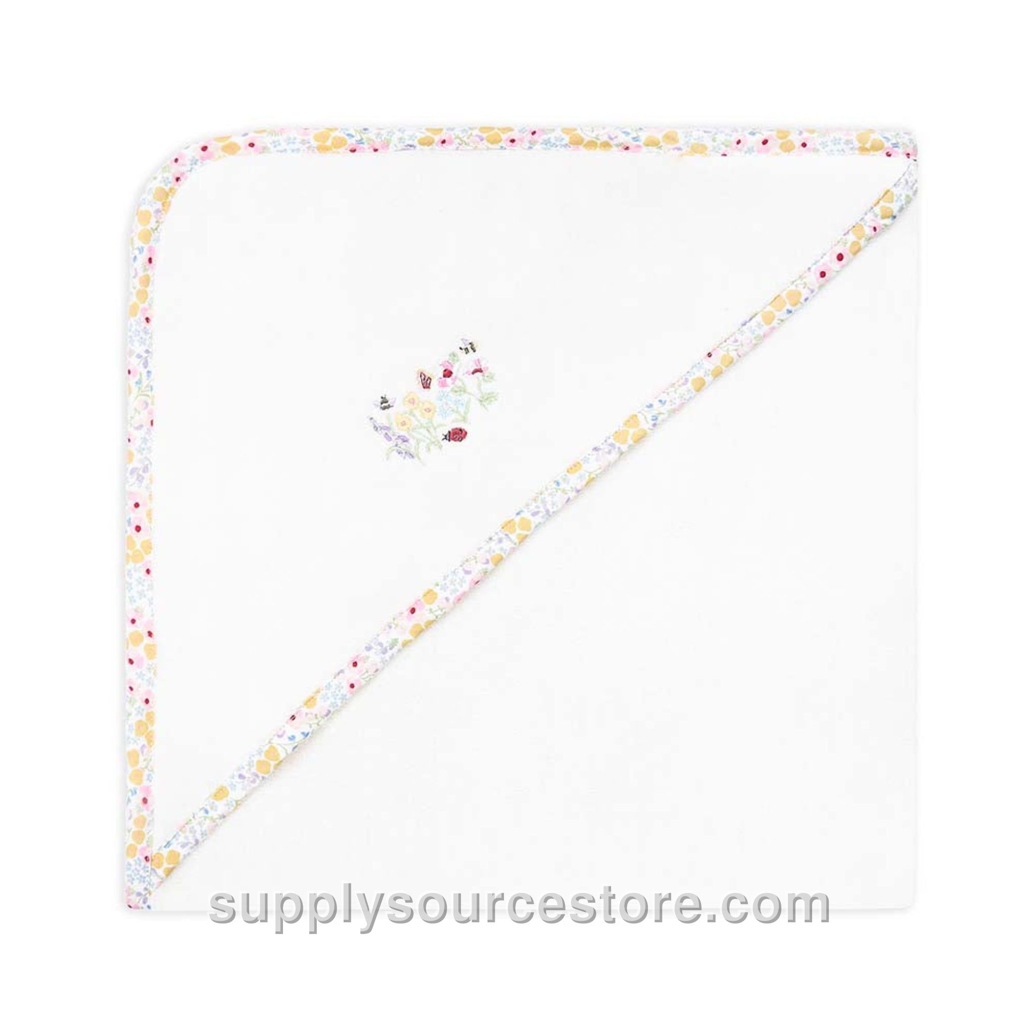Hooded Baby Towel - Wildflower Garden