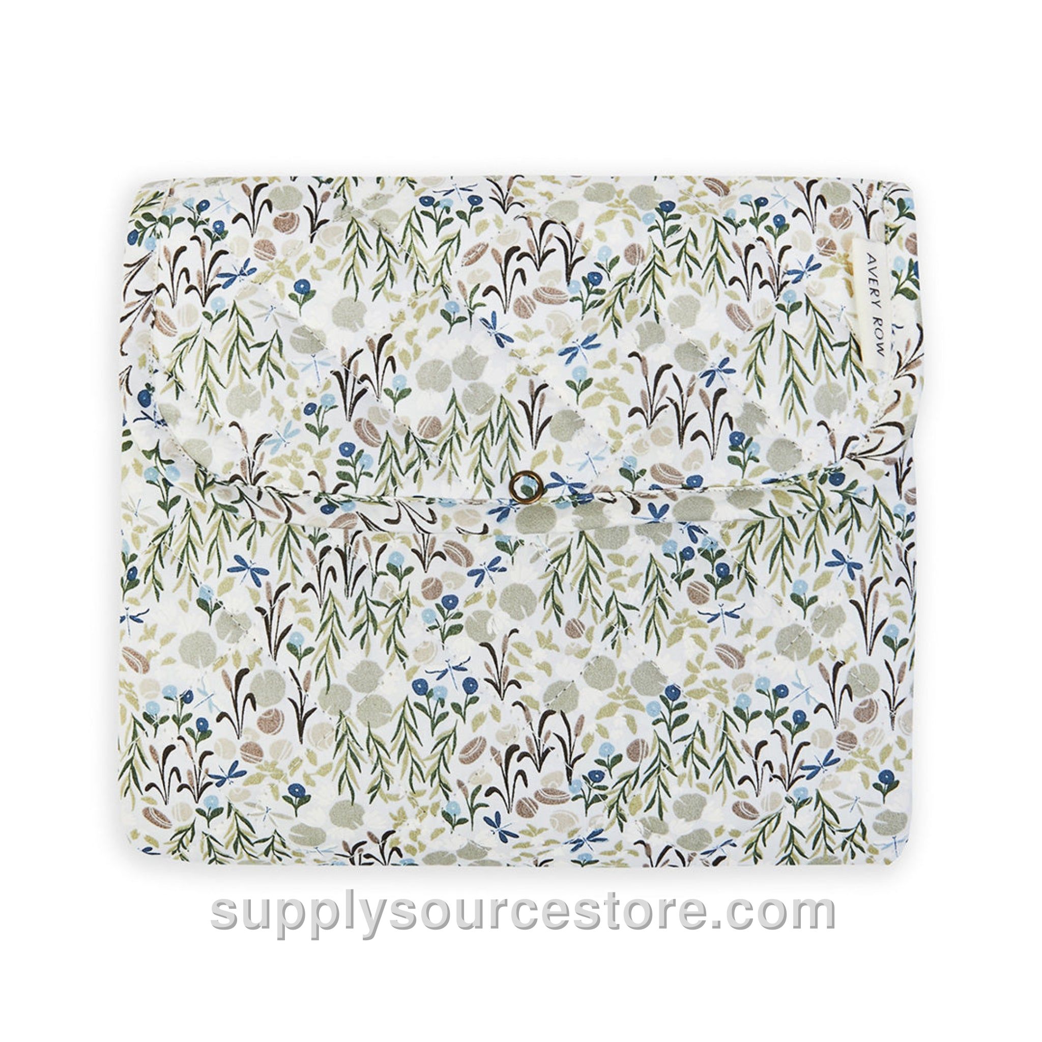Cotton Travel Baby Changing Mat - Riverbank